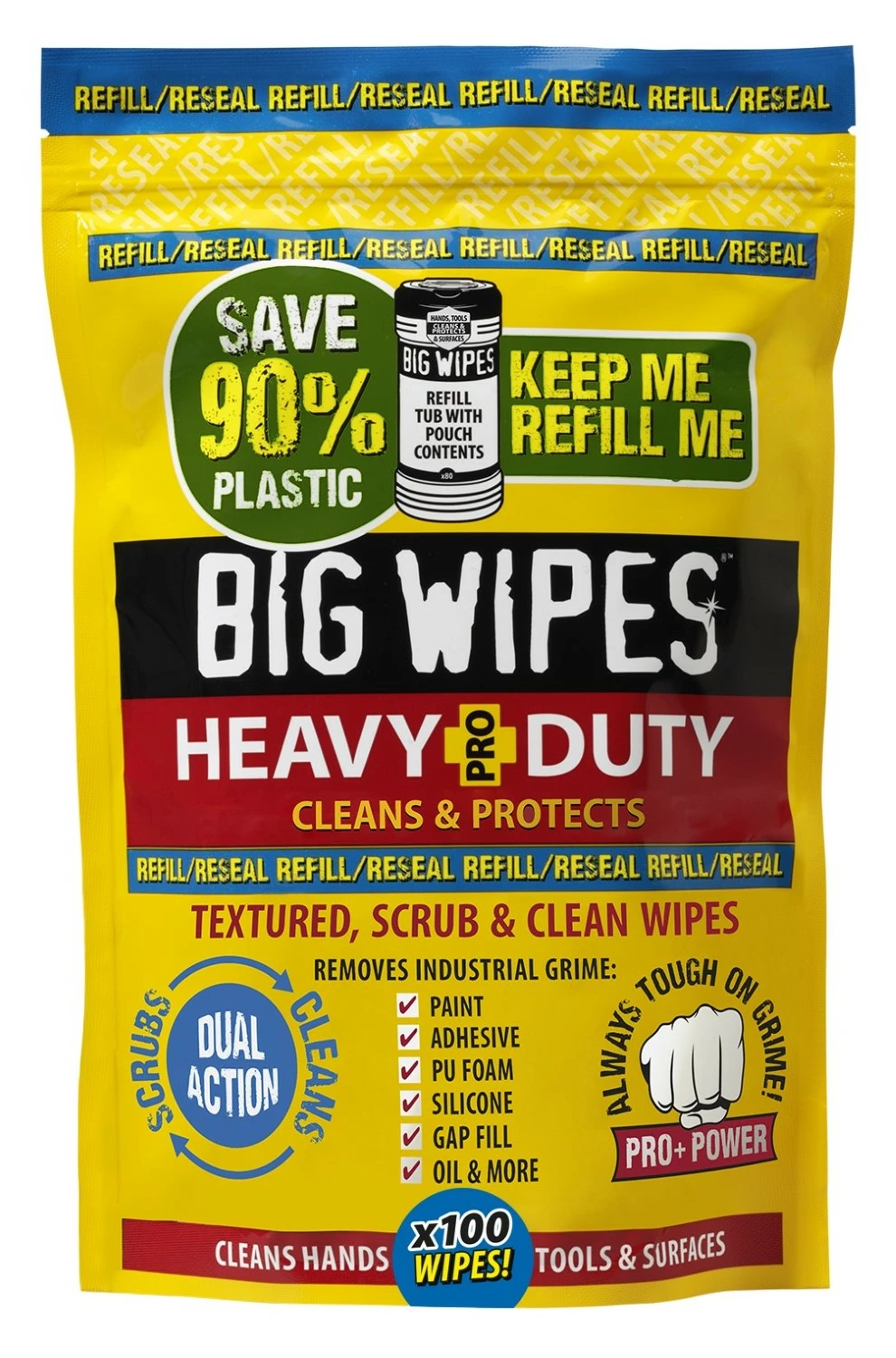 Big Wipes Heavy Duty Refill Pouch-image