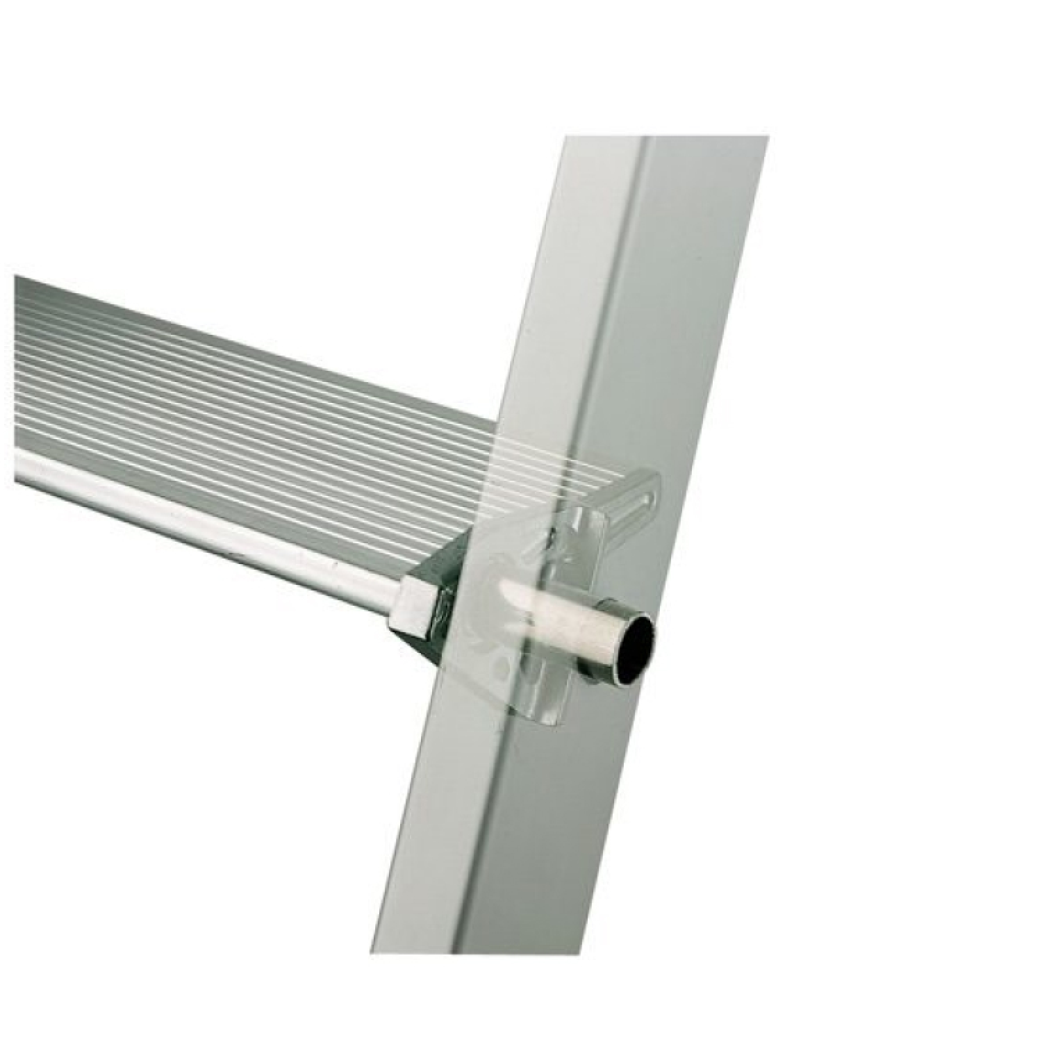 Little Jumbo 1223700005 Industrietrap 2370 - Enkel - Aluminium - 1 x 5 treden - max. werkhoogte 3,10m-image