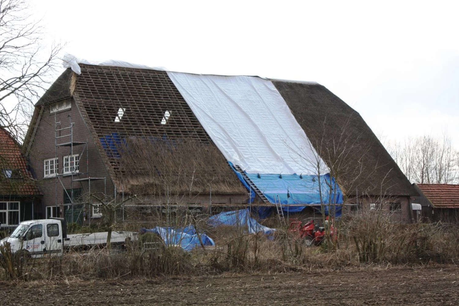 Little Jumbo 34221015 Dekzeil - Wit - 10 x 15m - 220gr/m²-image