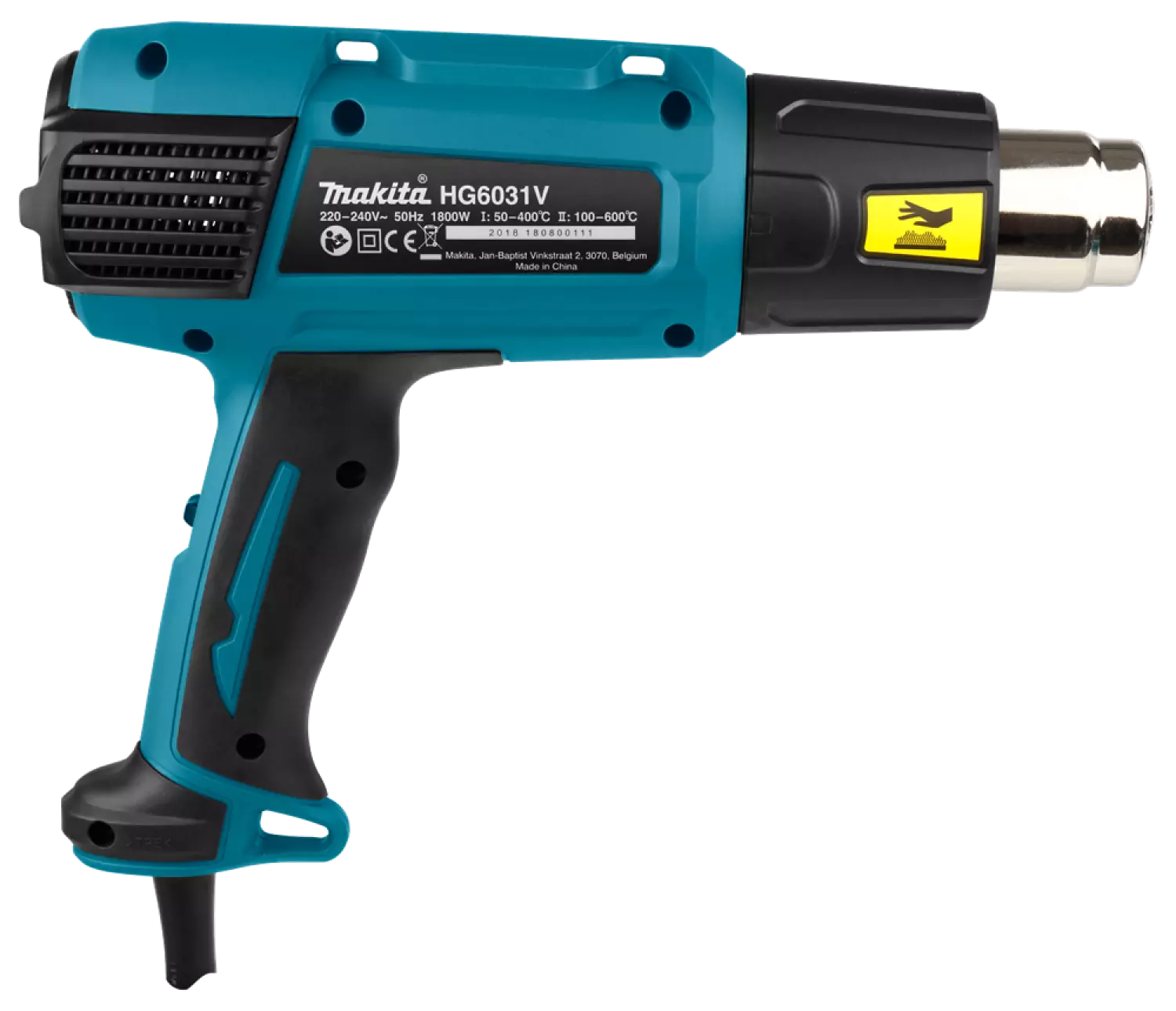 Makita HG6031VK Heteluchtpistool in koffer-image