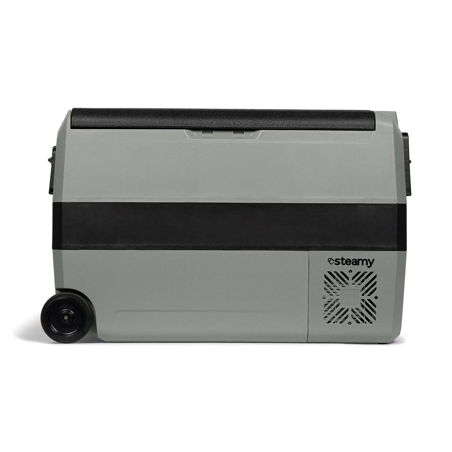 Steamy-E SECT50 Dual Zone Roller Elektrische Compressor Koelbox op wielen - 44L