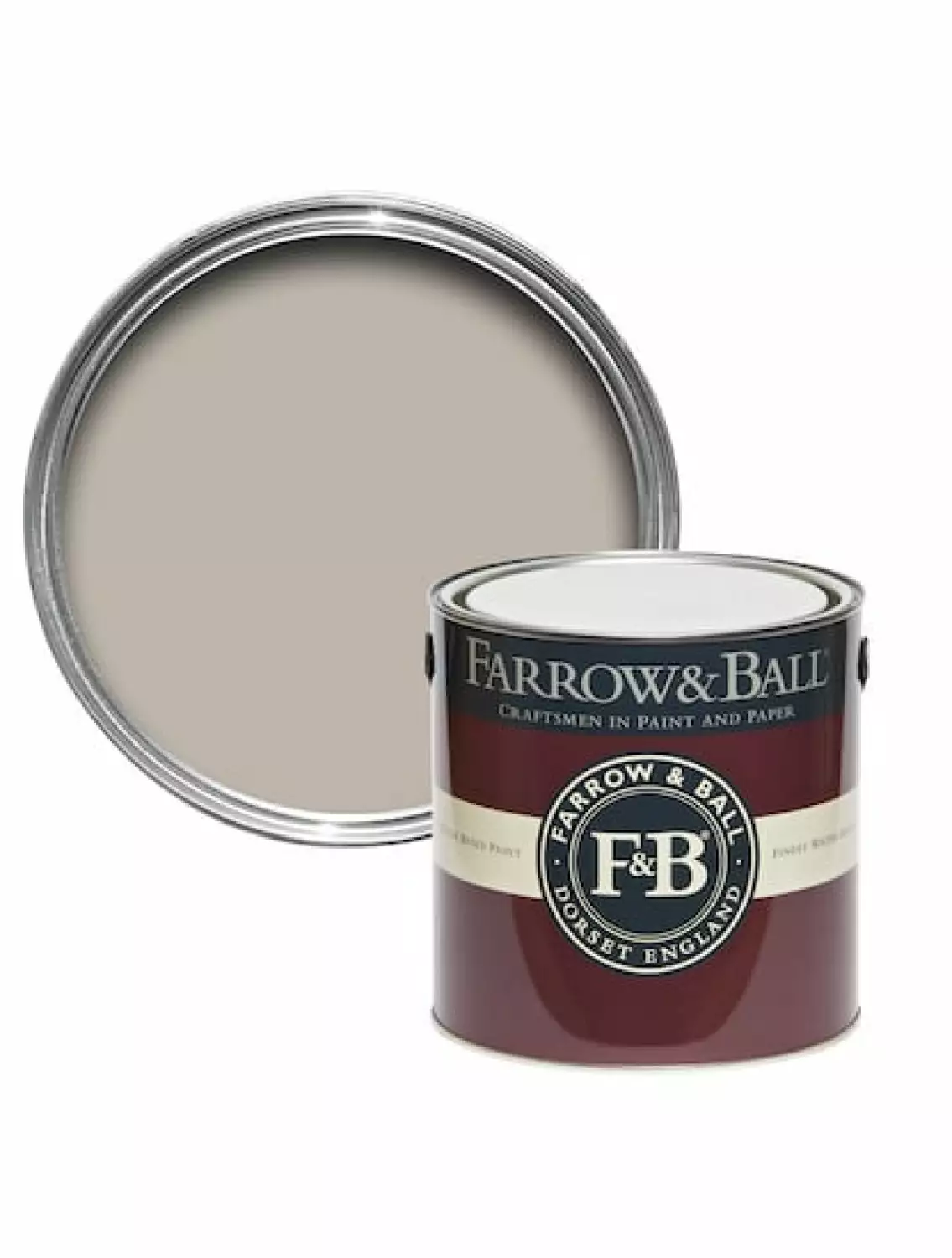 Farrow & Ball Casein distemper Elephant's Breath No.229 2,5L-image