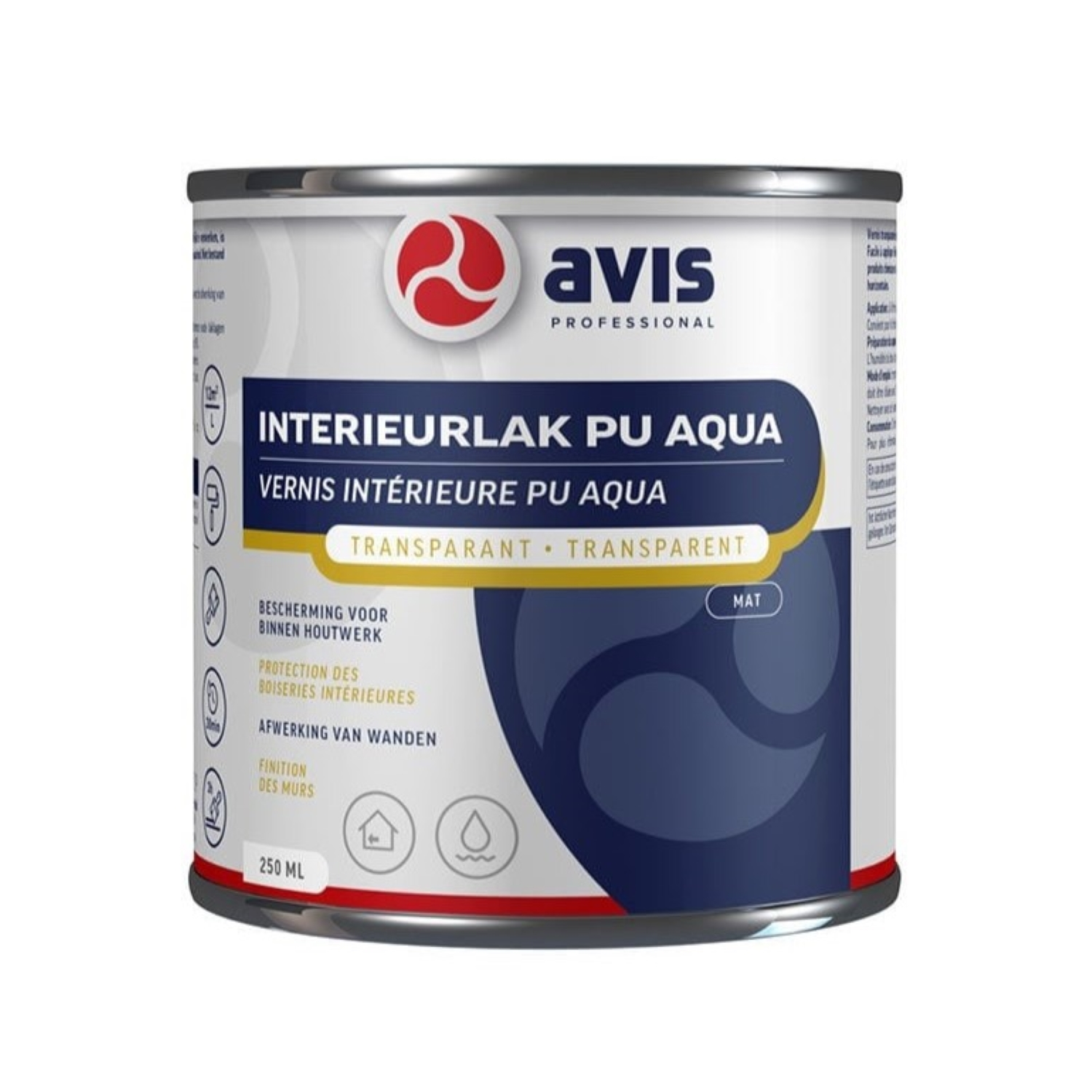 Avis Interieurlak PU Aqua Mat - 0,25L-image