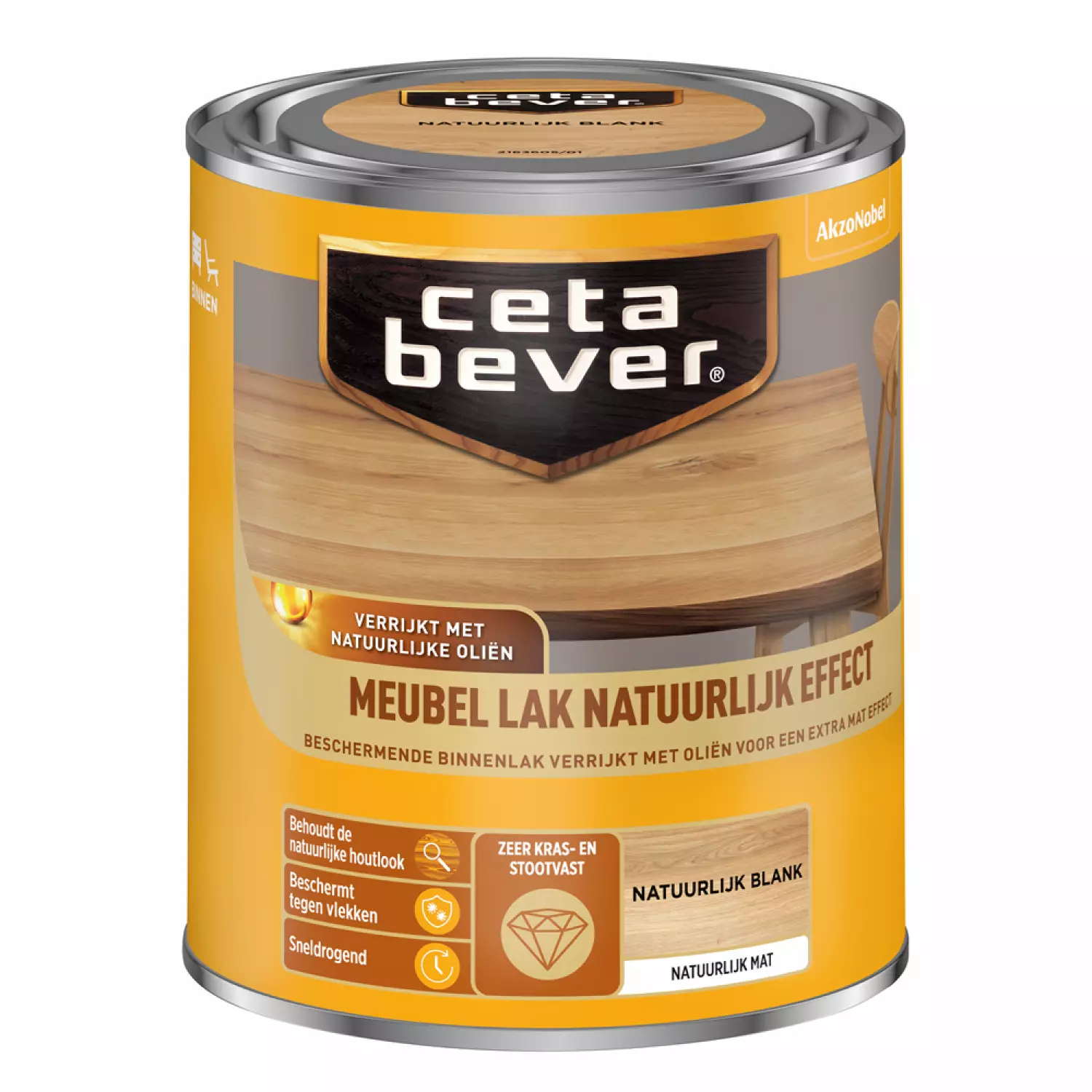 Cetabever Meubellak Natuurlijk Effect - Natuurlijk Blank - 750ml-image