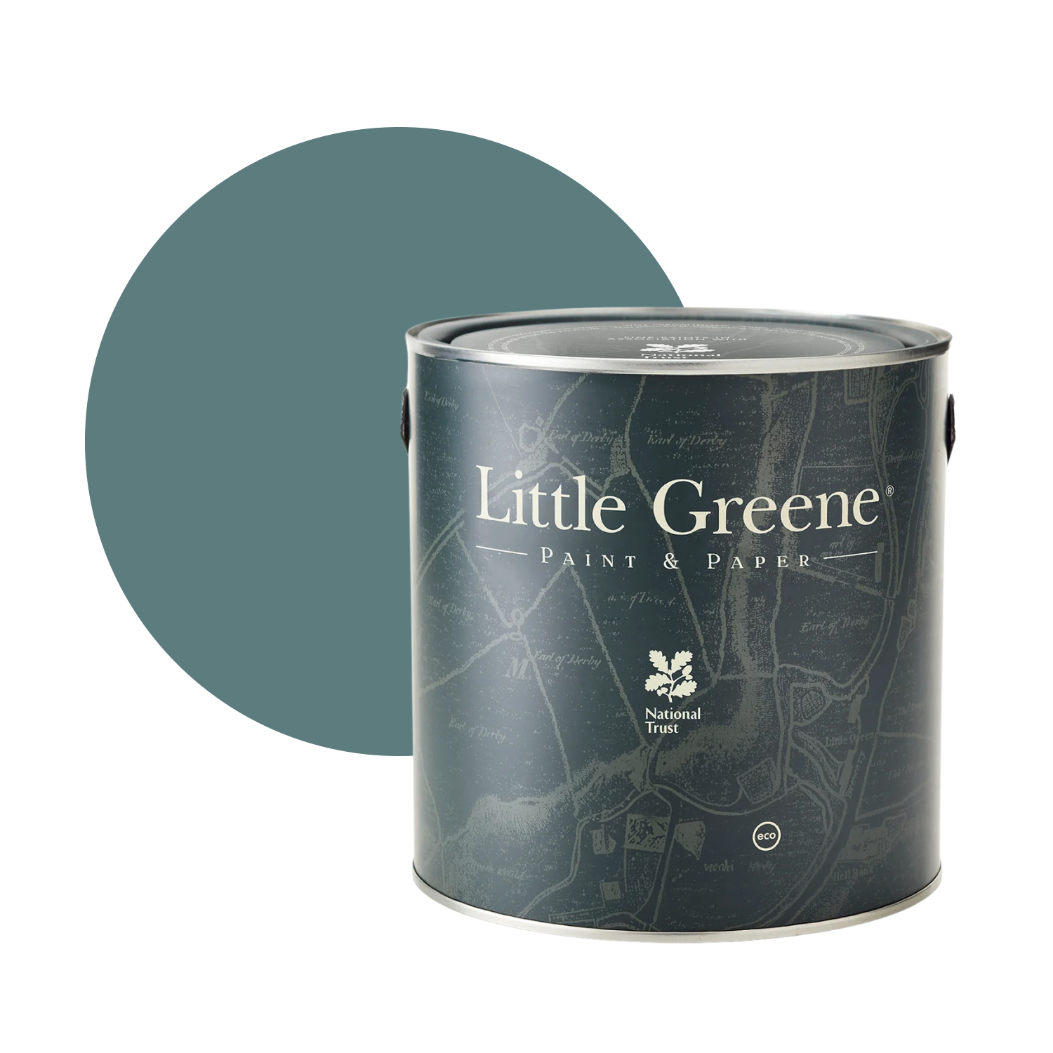 Little Greene Intelligent Eggshell - Tea with Florence No. 310 - 1L-image