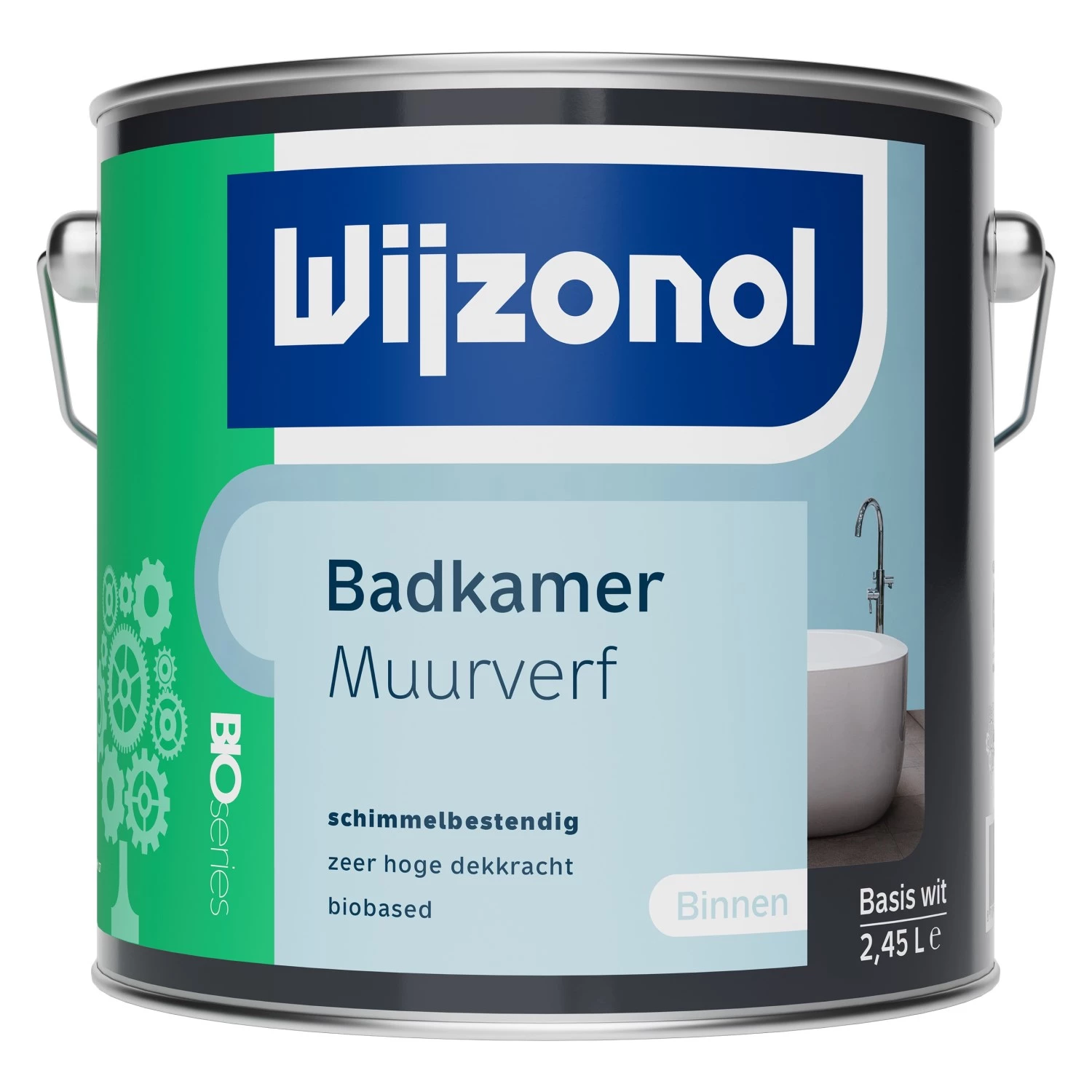 Wijzonol Badkamer Muurverf BIOseries - 2,5L-image