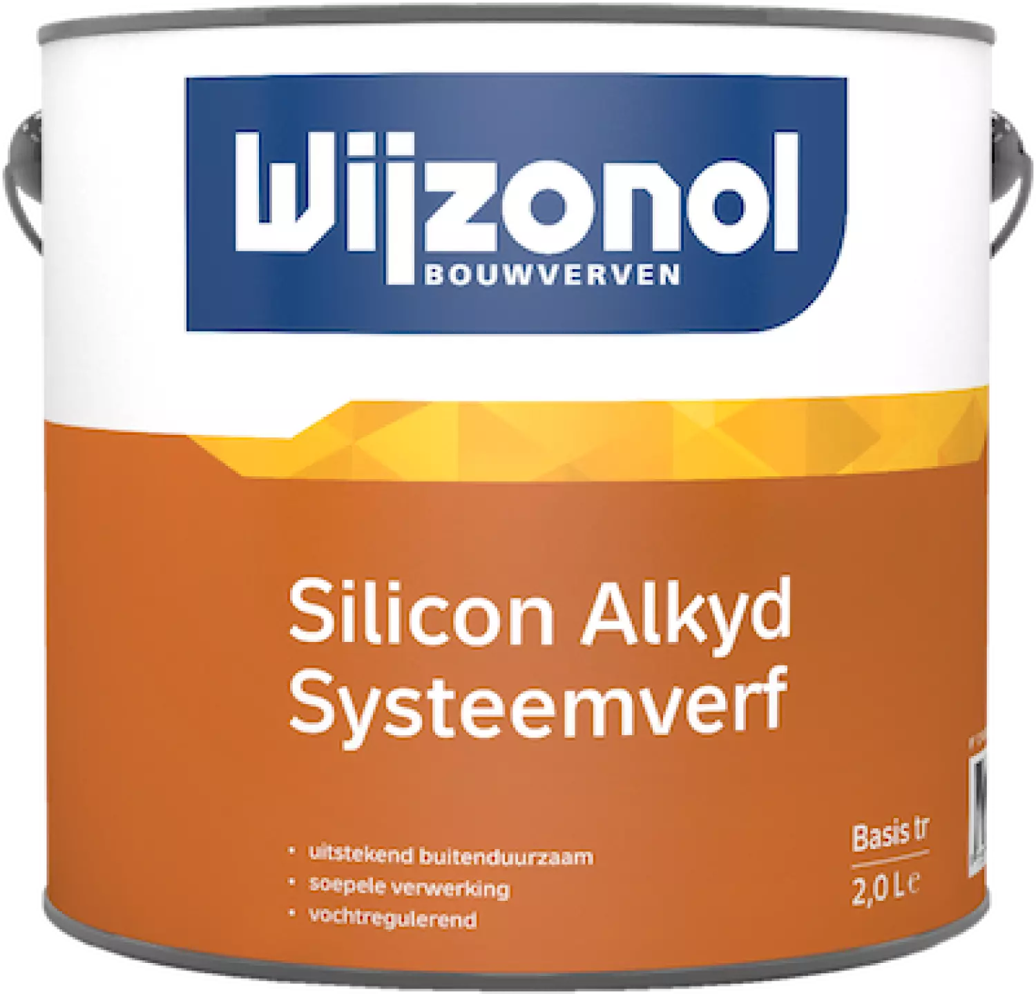 Wijzonol Silicon Alkyd Systeemverf Btr 0.5L-image