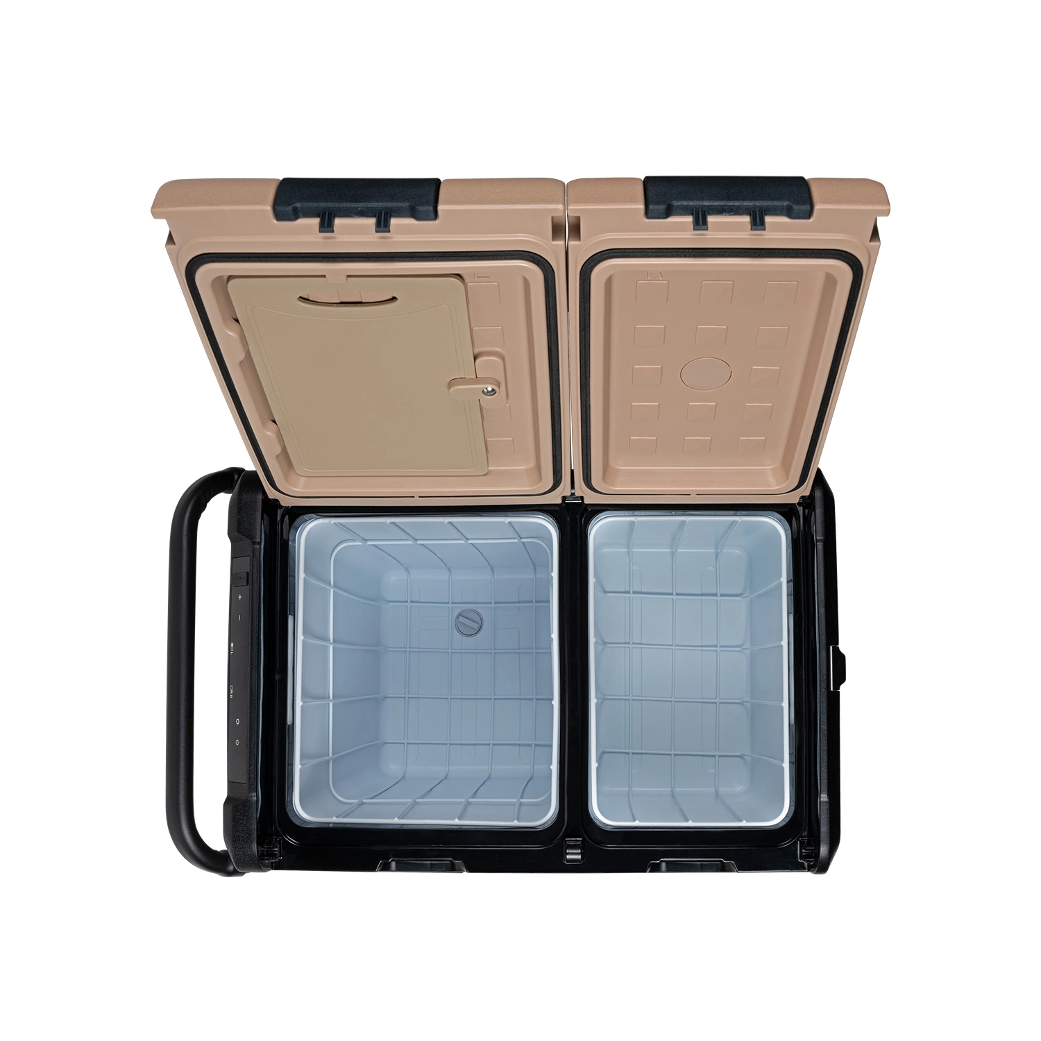 Steamy-E SECTAW45 Dual zone Elektrische Compressor Koelbox op wielen - 45L-image