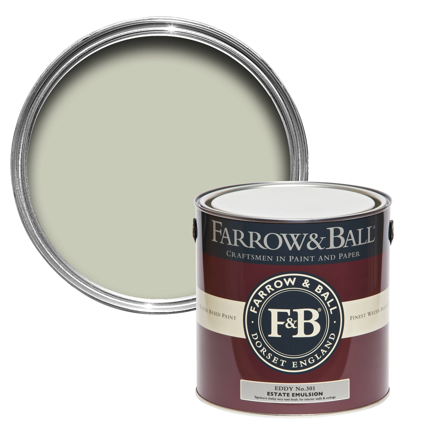 Farrow & Ball Modern Eggshell Eddy No. 301 - 2.5L-image