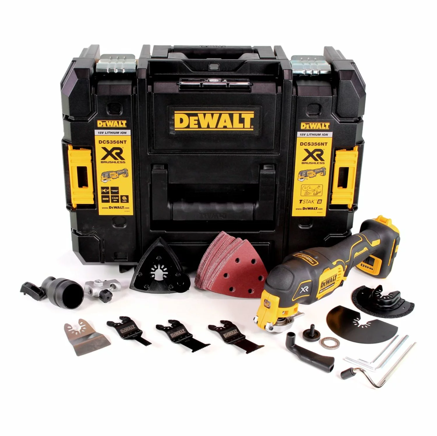 DeWALT DCS356NT 18V Li-ion XR accu multitool body in TSTAK - koolborstelloos-image