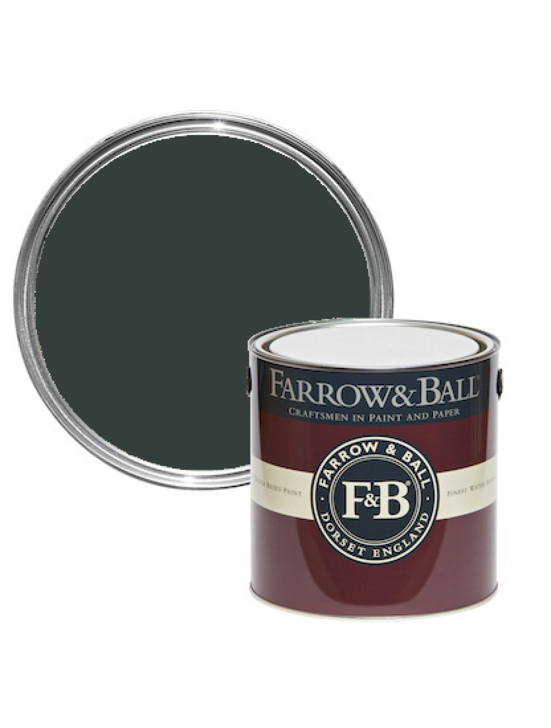 Farrow & Ball Estate Eggshell Carriage Green No. 94 - 0,75L-image