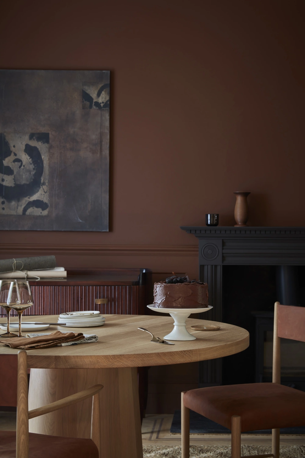 Little Greene Intelligent Masonry Paint - Ganache No. 345 - 5L-image