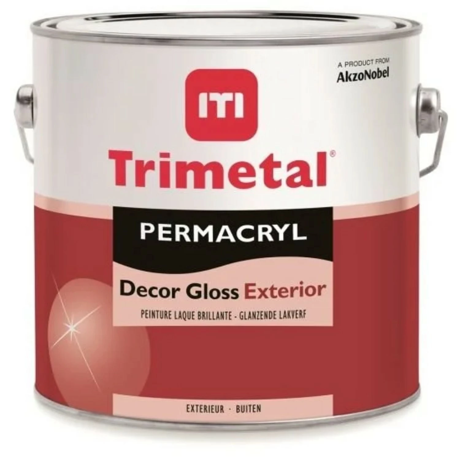 Trimetal Permacryl Decor Exterior Gloss 2,5 Ltr Basis AW-image