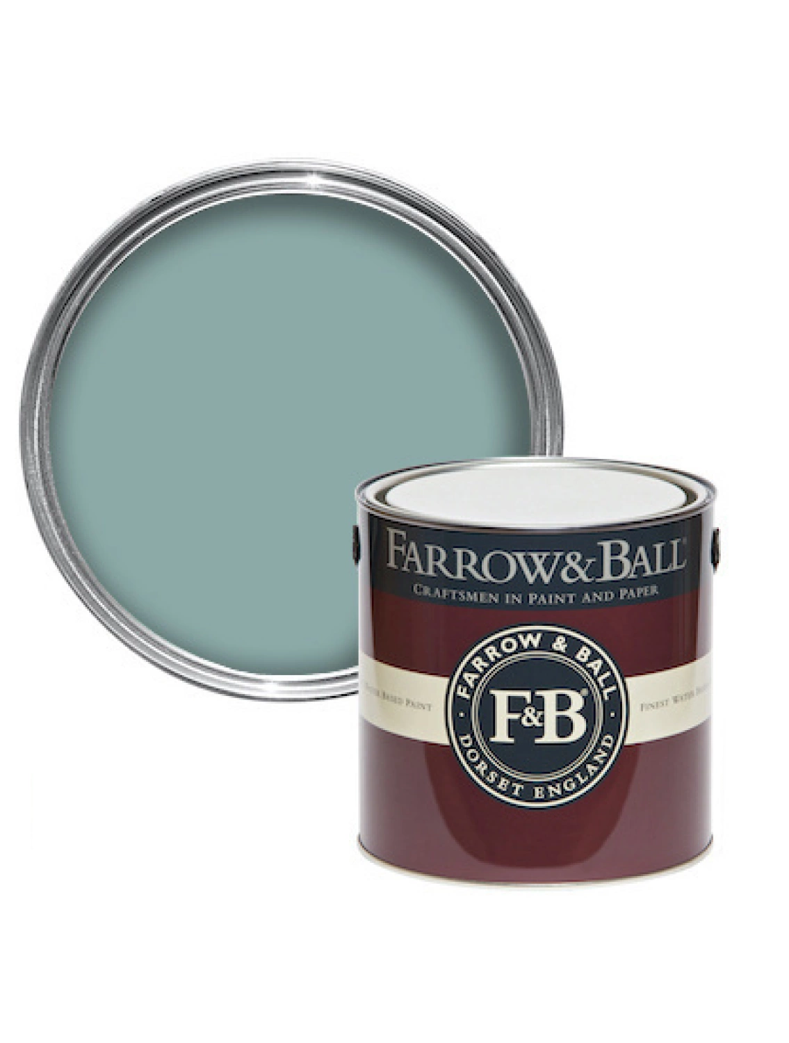 Farrow & Ball Estate Emulsion Ballroom Blue No. 24 - 2,5L-image