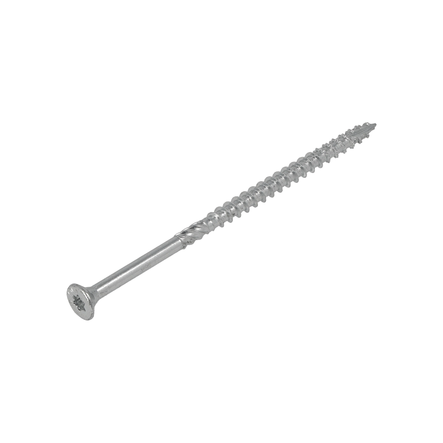 DynaPlus 0281.01.50801 Constructieschroef - TX30 - 6.0 x 120/70mm - Platkop - Deeldraad - Verzinkt (100st)-image
