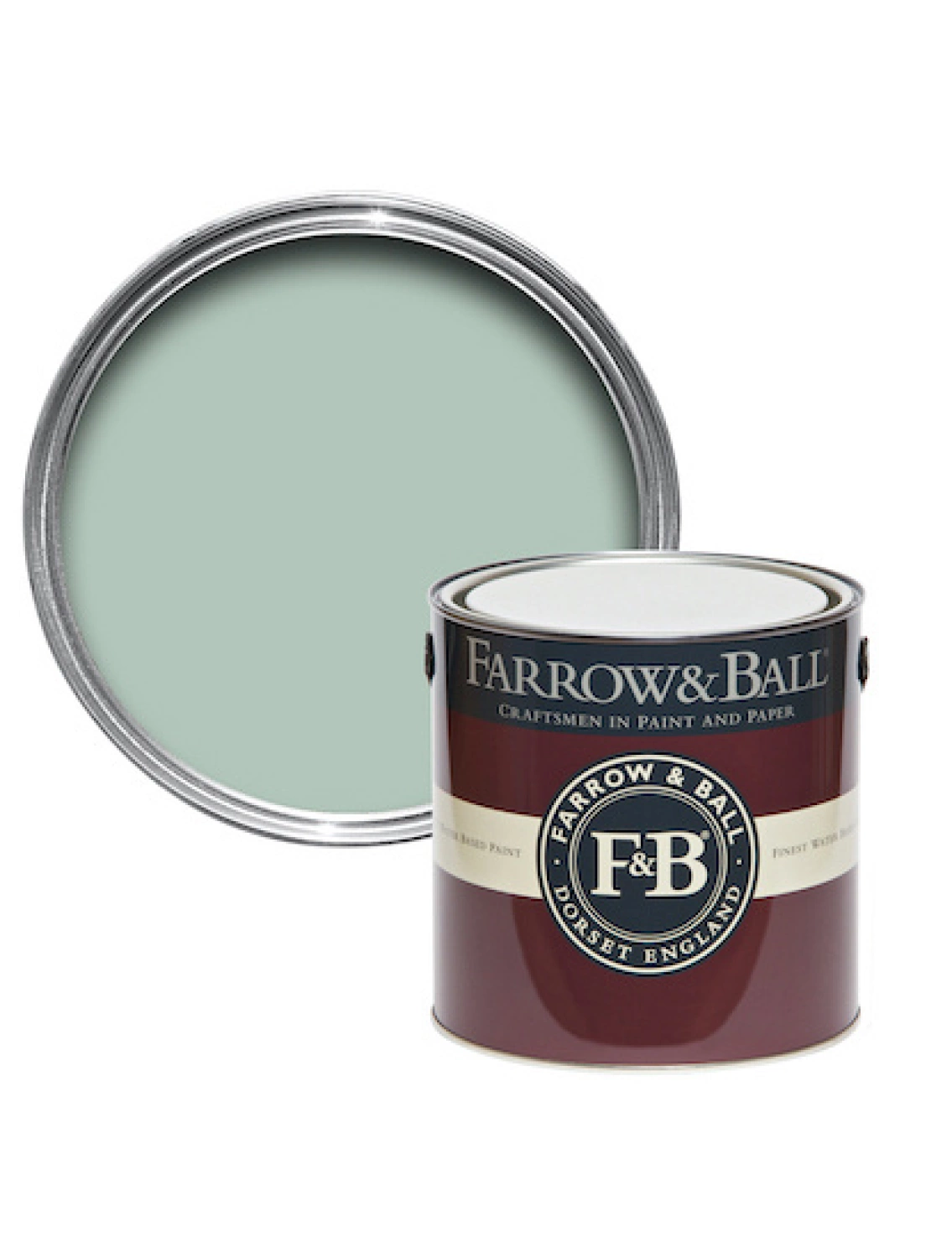 Farrow & Ball Flat Eggshell Teresa's Green No.236 - 2,5L-image