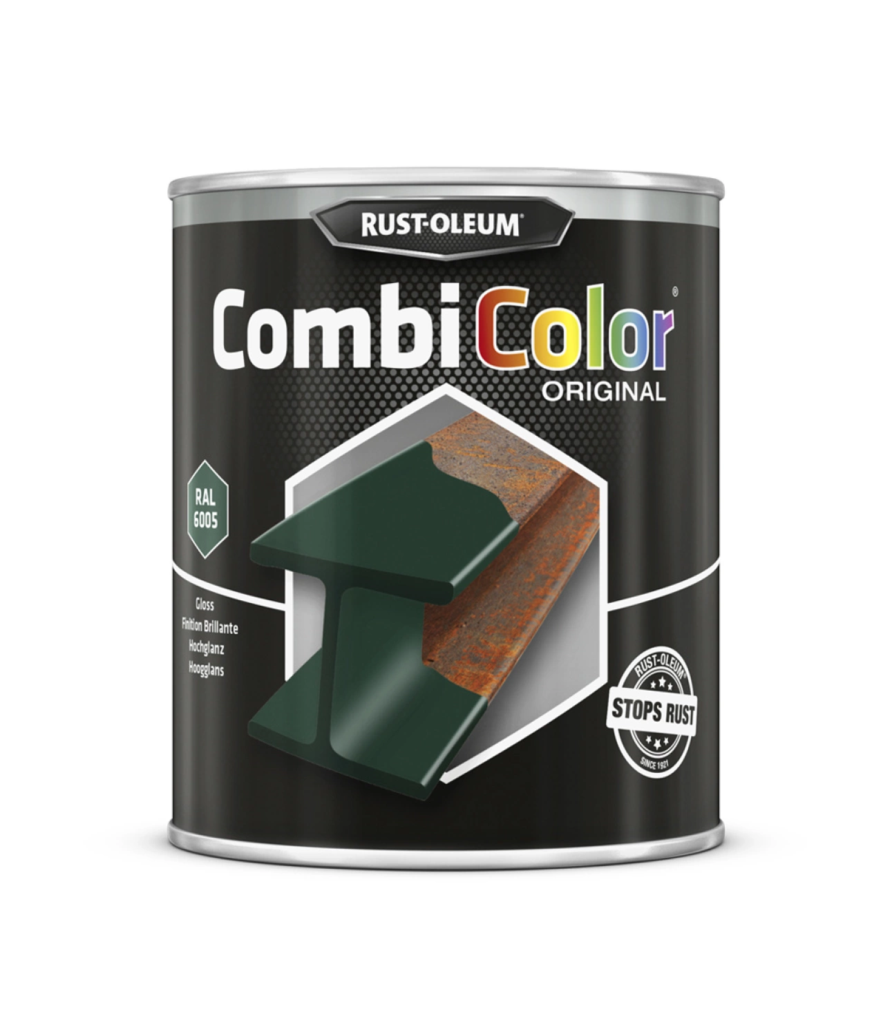 Rust-Oleum Combicolor Hoogglans - RAL 6005 mosgroen - 0,25L-image