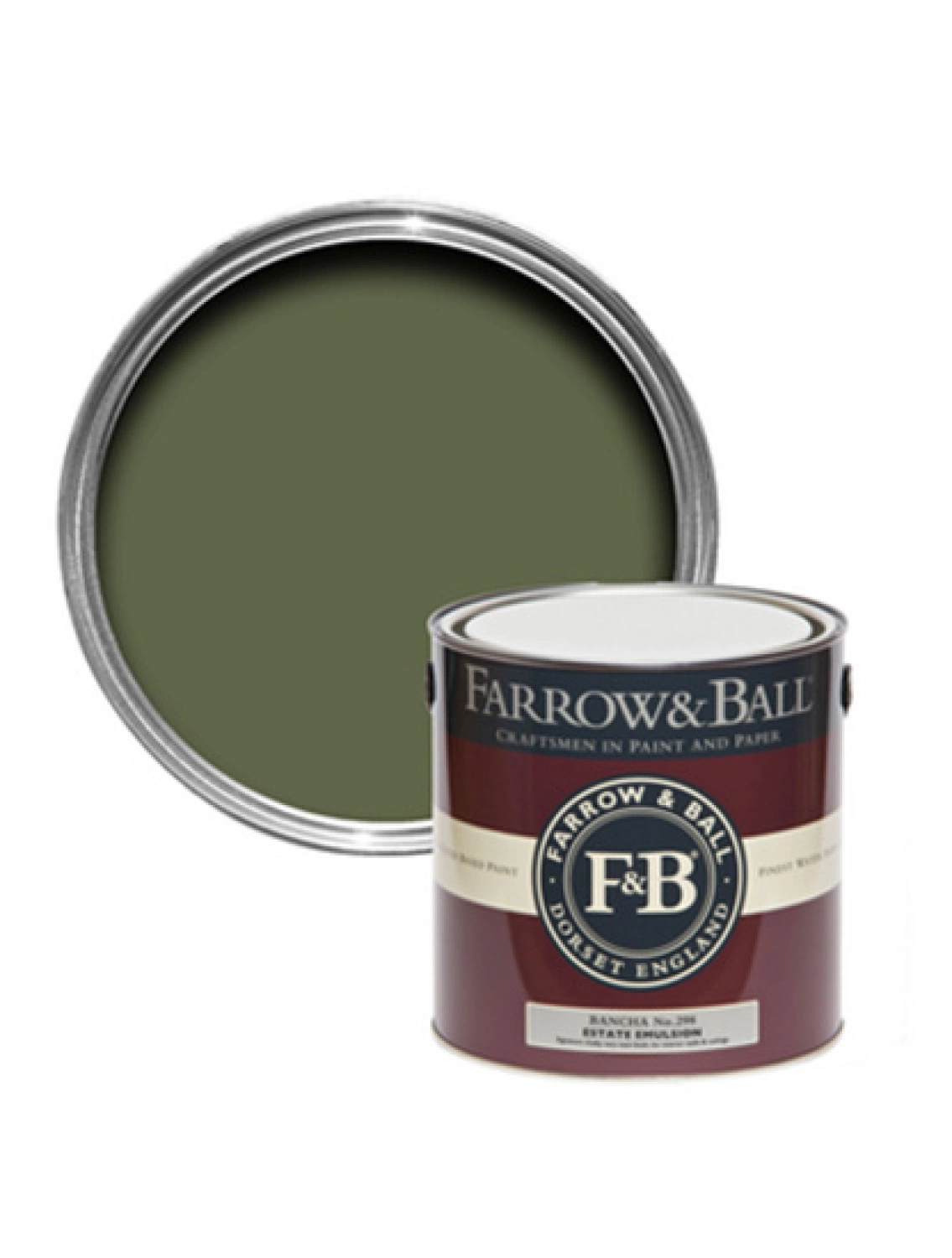 Farrow & Ball Estate Emulsion Bancha No.298 - 2,5L-image