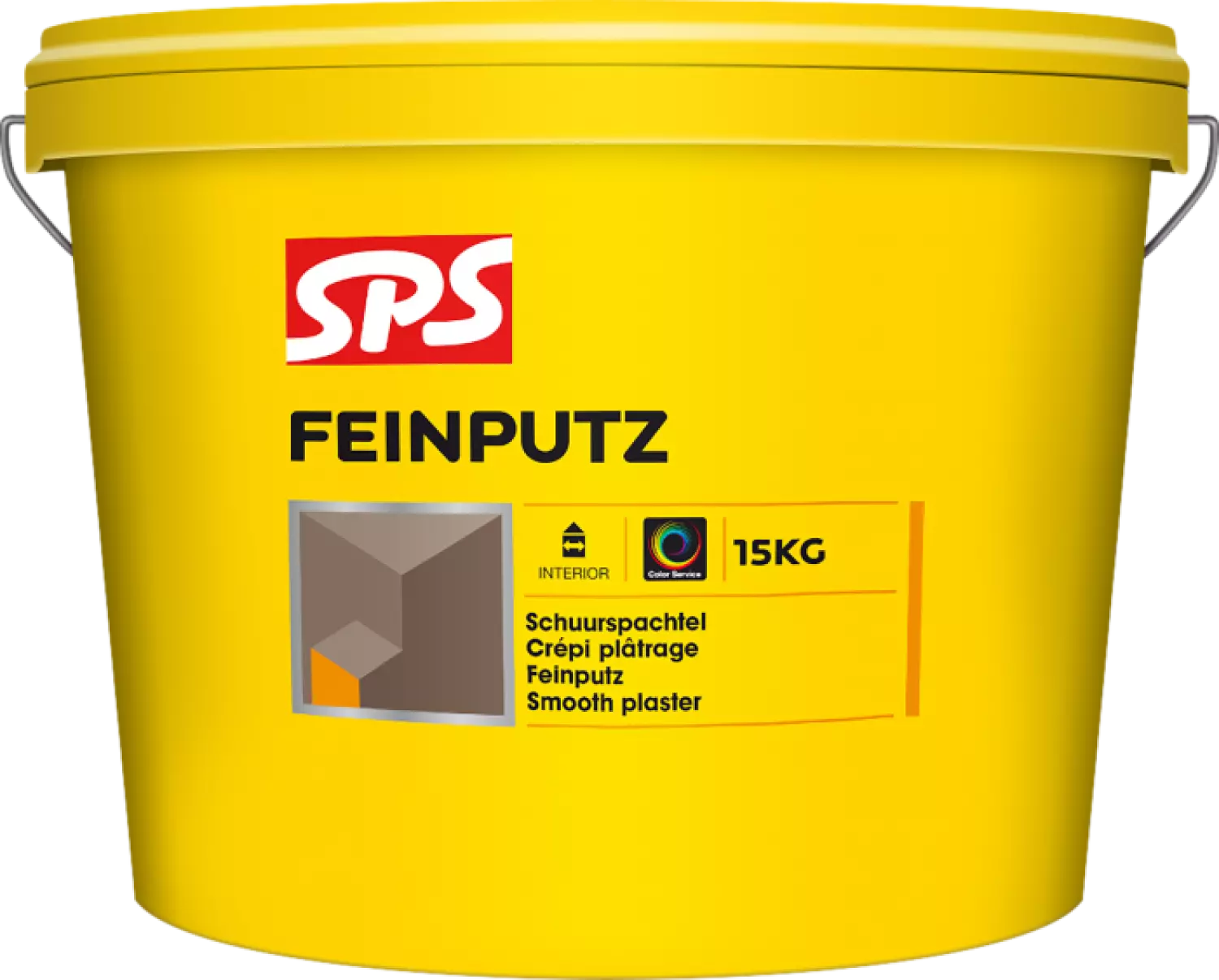 SPS Feinputz Sierpleister - 0,5 mm - op kleur gemengd - 15kg-image