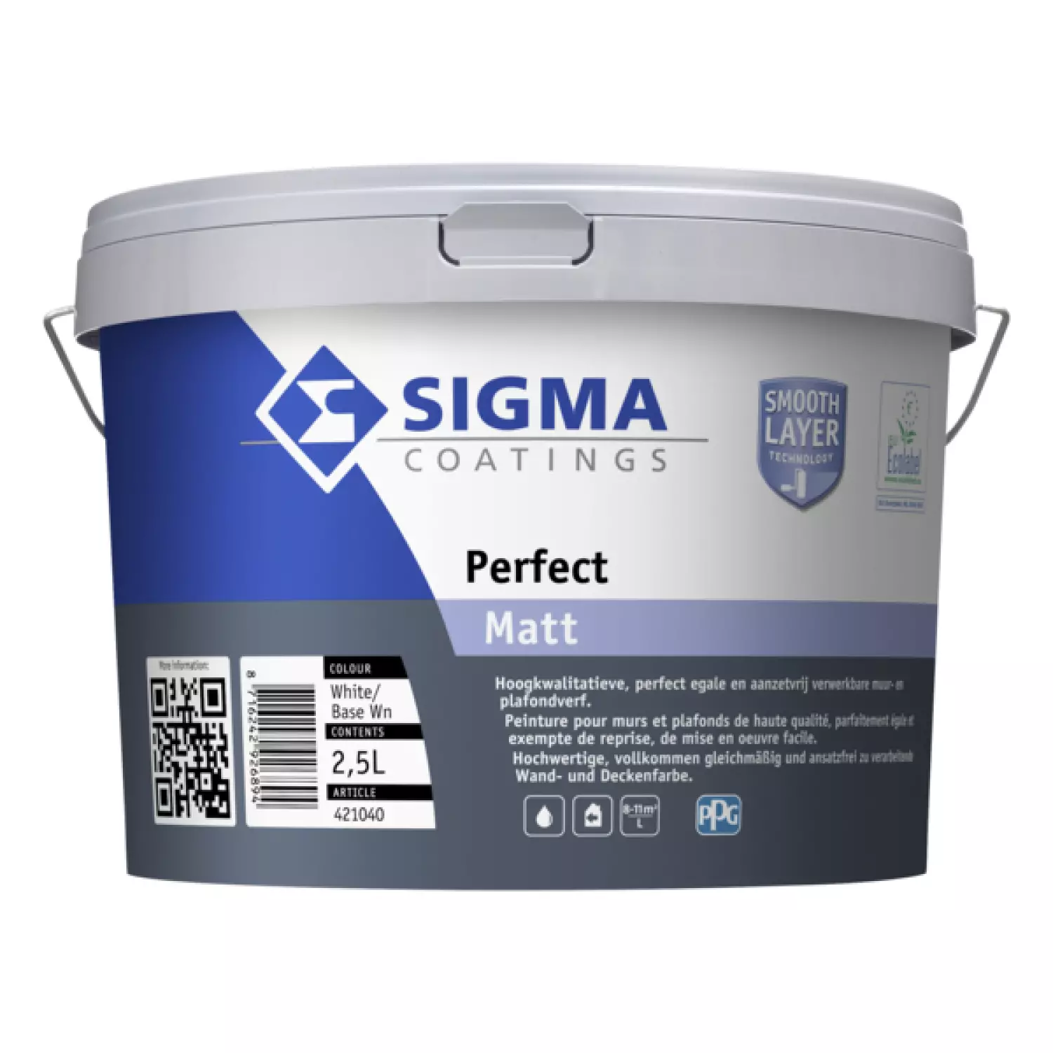 Sigma perfect matt - op kleur gemengd - 2,5L-image