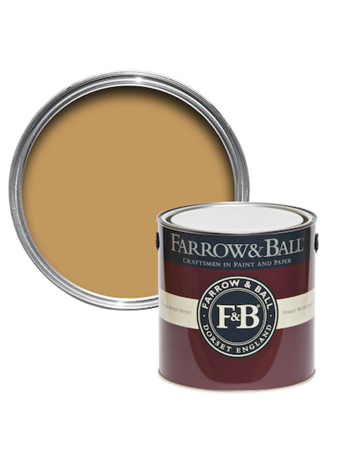 Farrow & Ball Estate Emulsion India Yellow No.66 - 2,5L-image