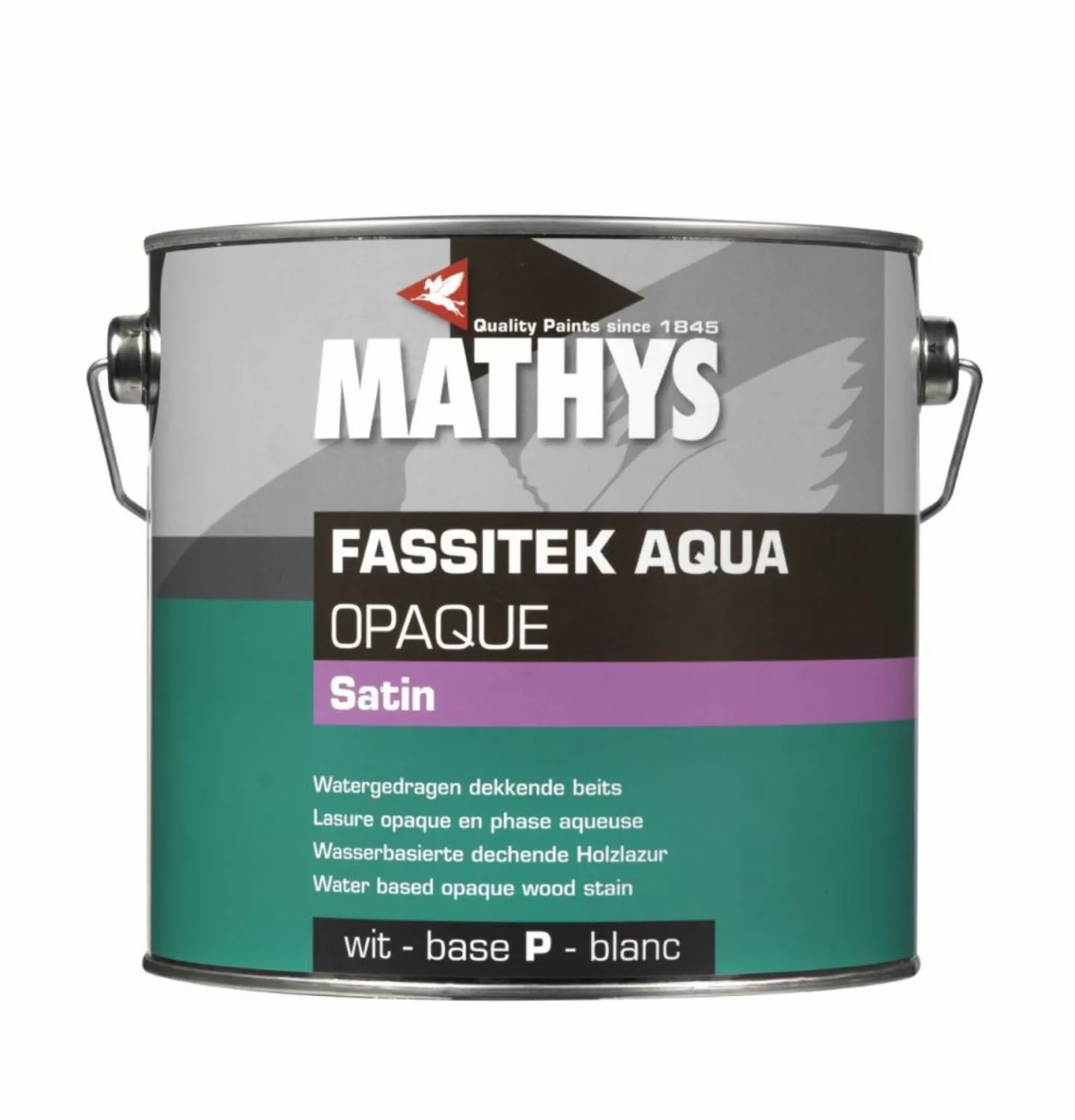 Mathys Fassitek Aqua Opaque - op kleur gemengd -1L-image