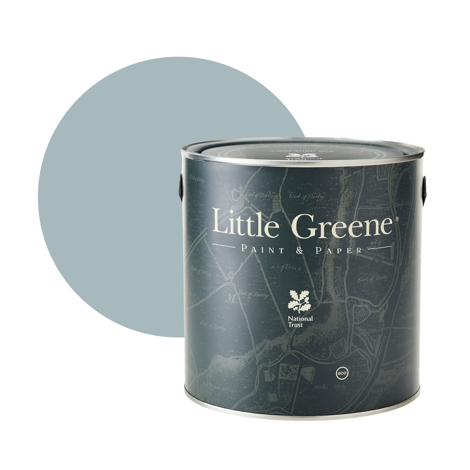 Little Greene Intelligent ASP - Bone China Blue No. 107 - 2,5L-image