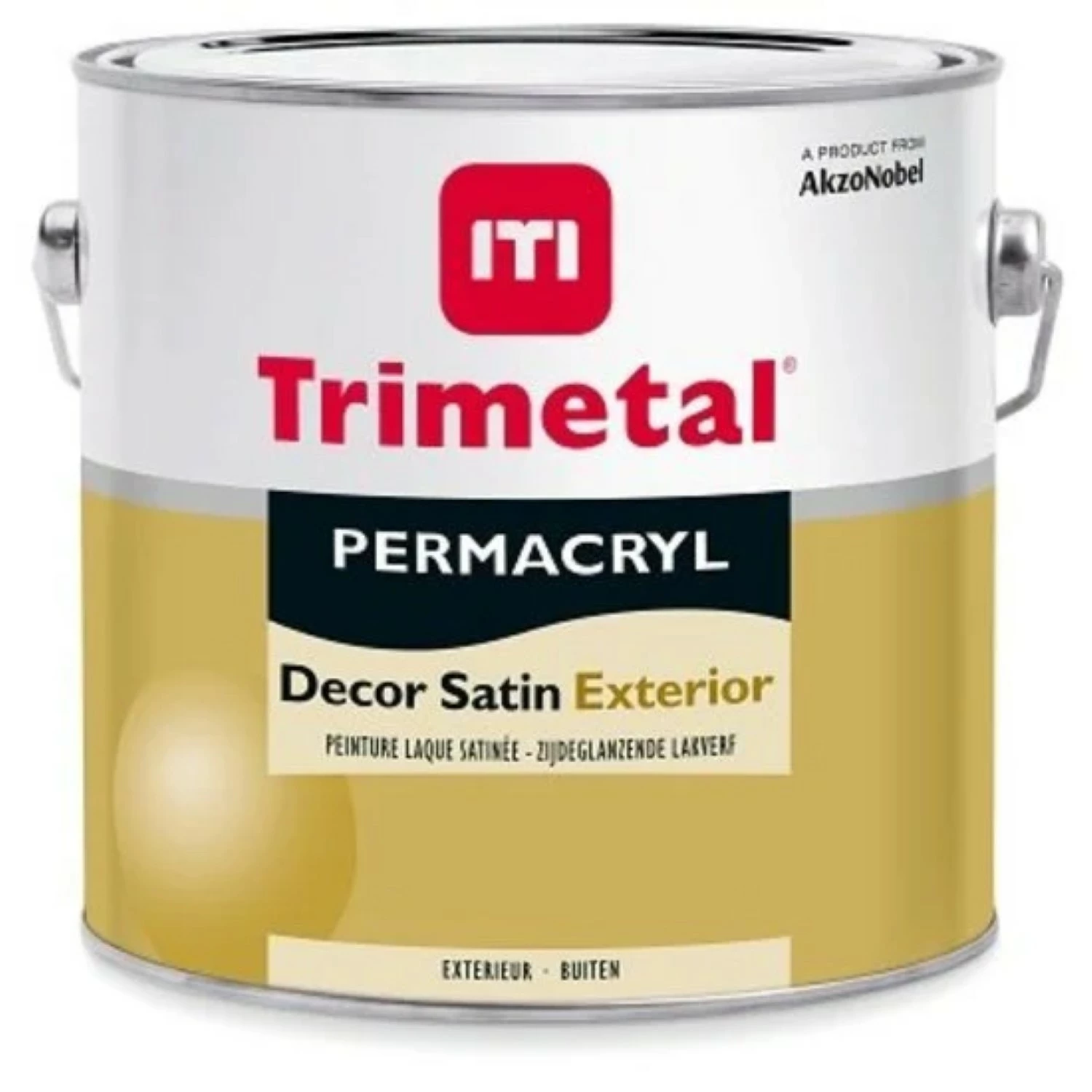 Trimetal Permacryl Decor Exterior Satin 1 Ltr Basis AW-image