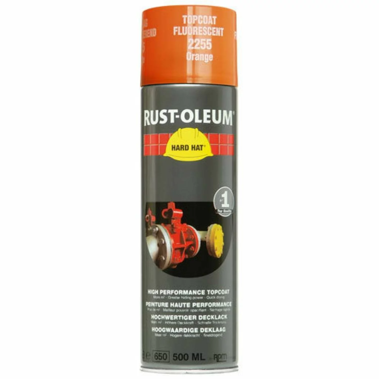 Rust-Oleum Hard Hat 2174 - RAL 8002 signaalbruin - 0,5L-image