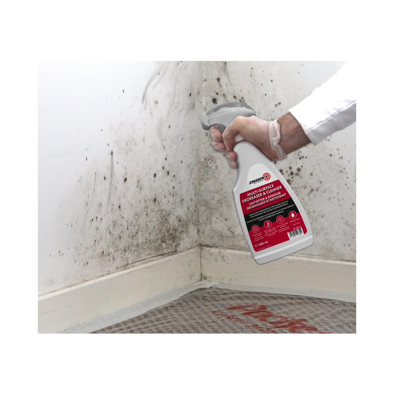 Zinsser Multi-Surface Ontvetter & ReinigerSpray 500ml-image