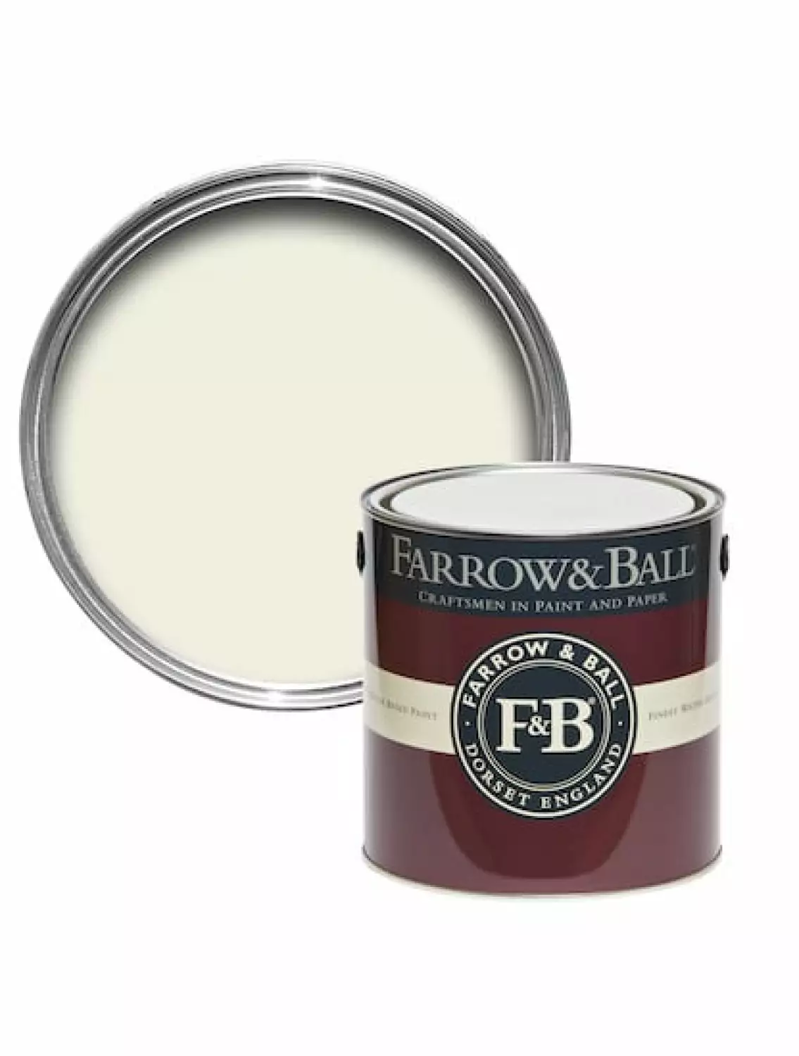 Farrow & Ball Exterior Eggshell Wimborne White No.239 - 0,75L-image