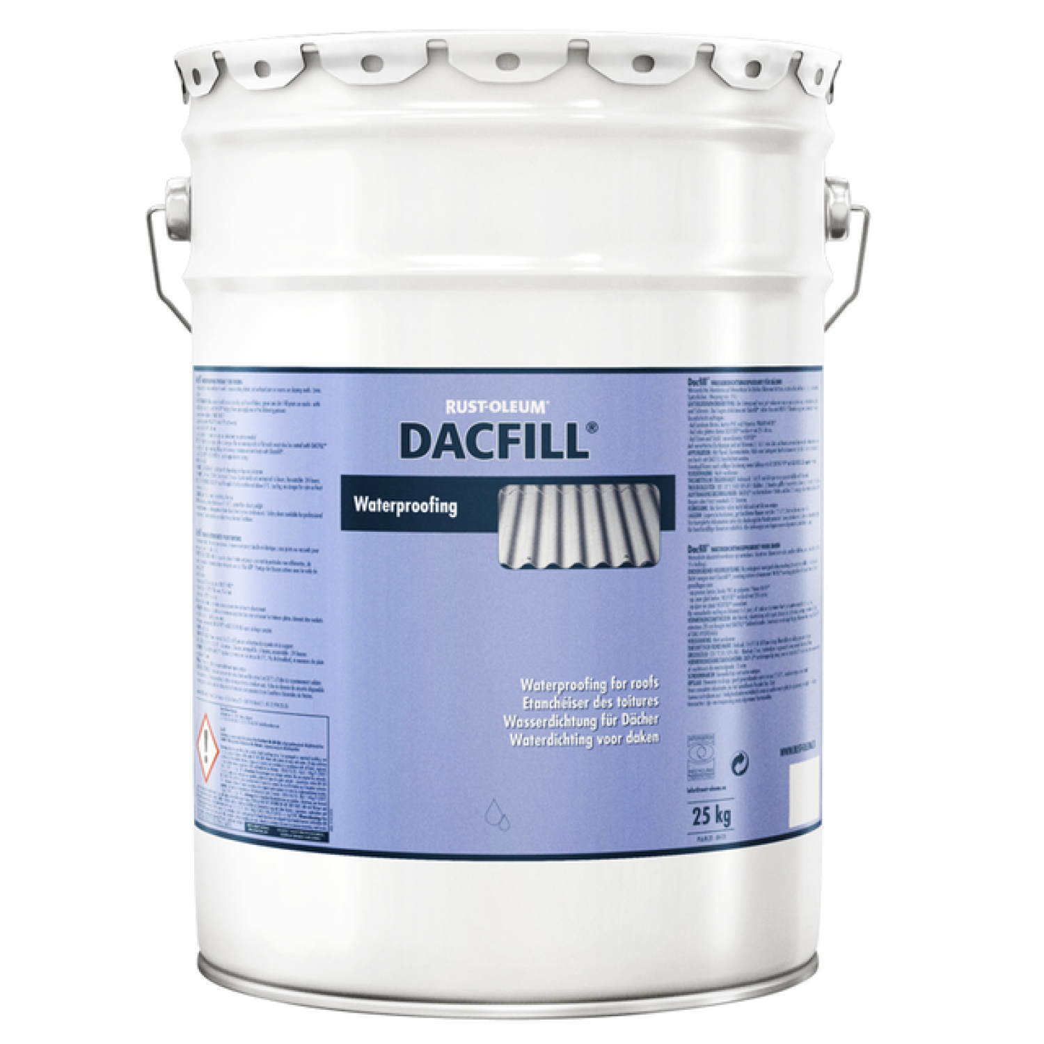 Rust-Oleum 6.2.5 Dacfill - zwart - 5kg-image