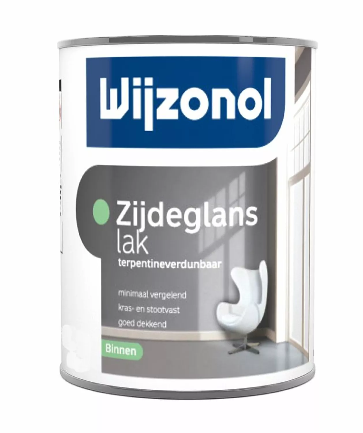 Wijzonol Zijdeglanslak Interieur terpentineverdunbaar - op kleur gemengd - 2.5L-image