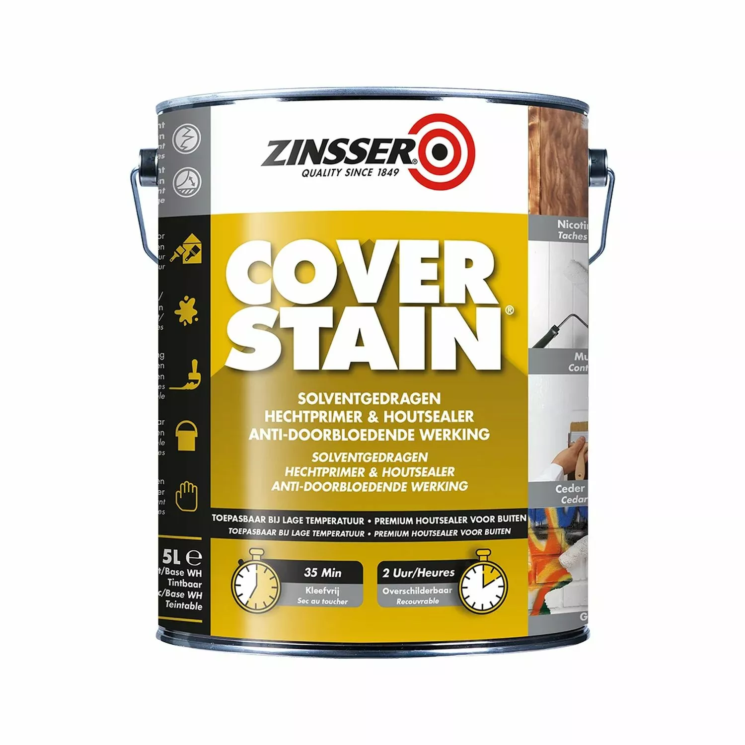 Zinsser Coverstain - op kleur gemengd - 1L-image