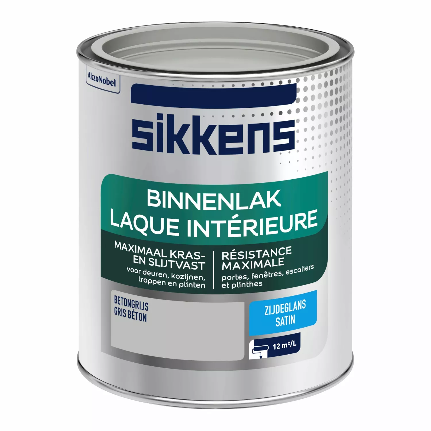 Sikkens Binnenlak Zijdeglans - Betongrijs - 750ml-image