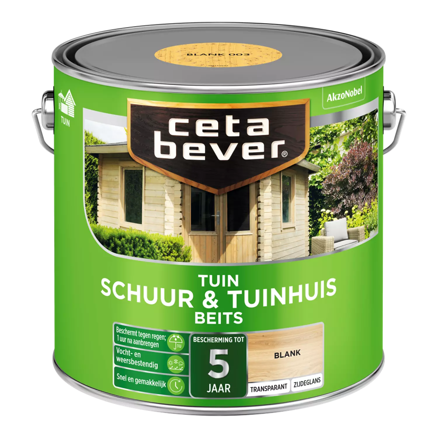 Cetabever Schuur & Tuinhuis Beits Transparant - Blank - 2,5L-image