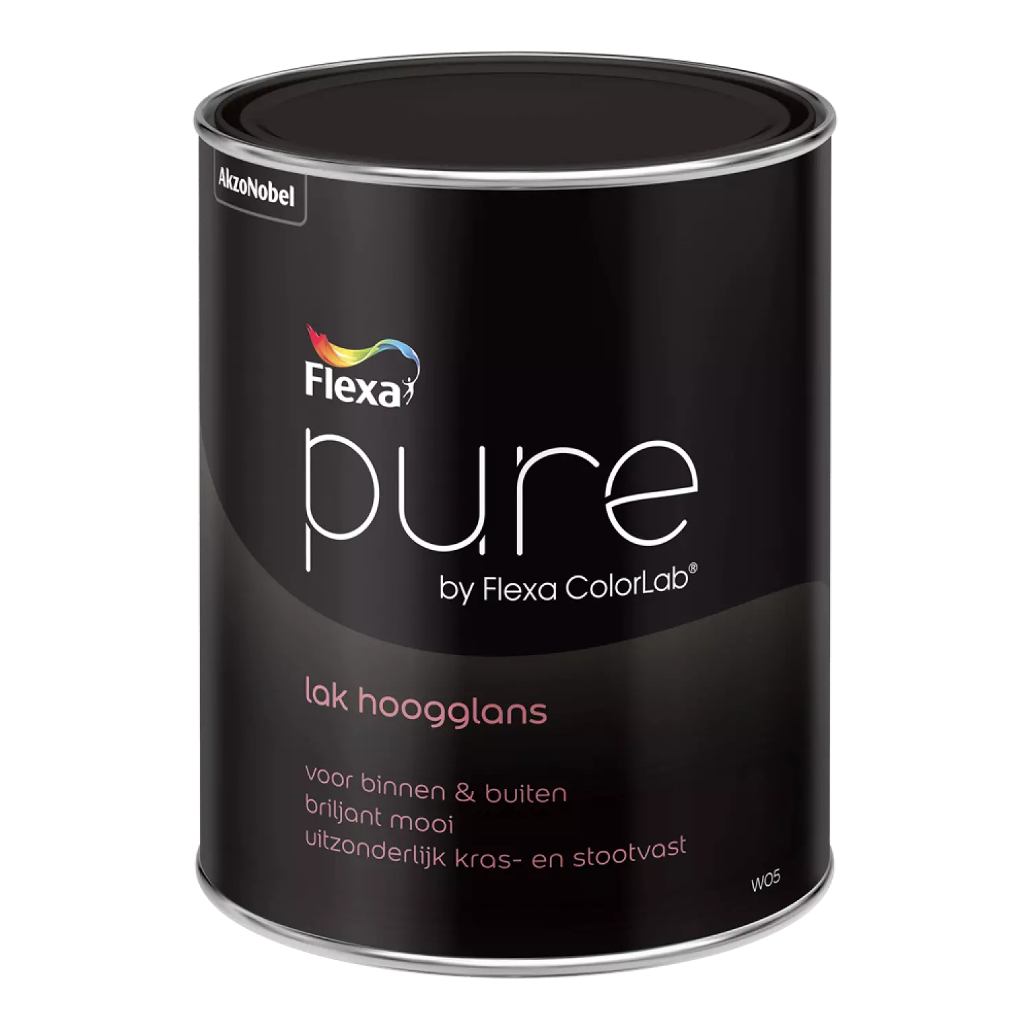 Flexa Pure Lak Hoogglans - op kleur gemengd - 1L-image