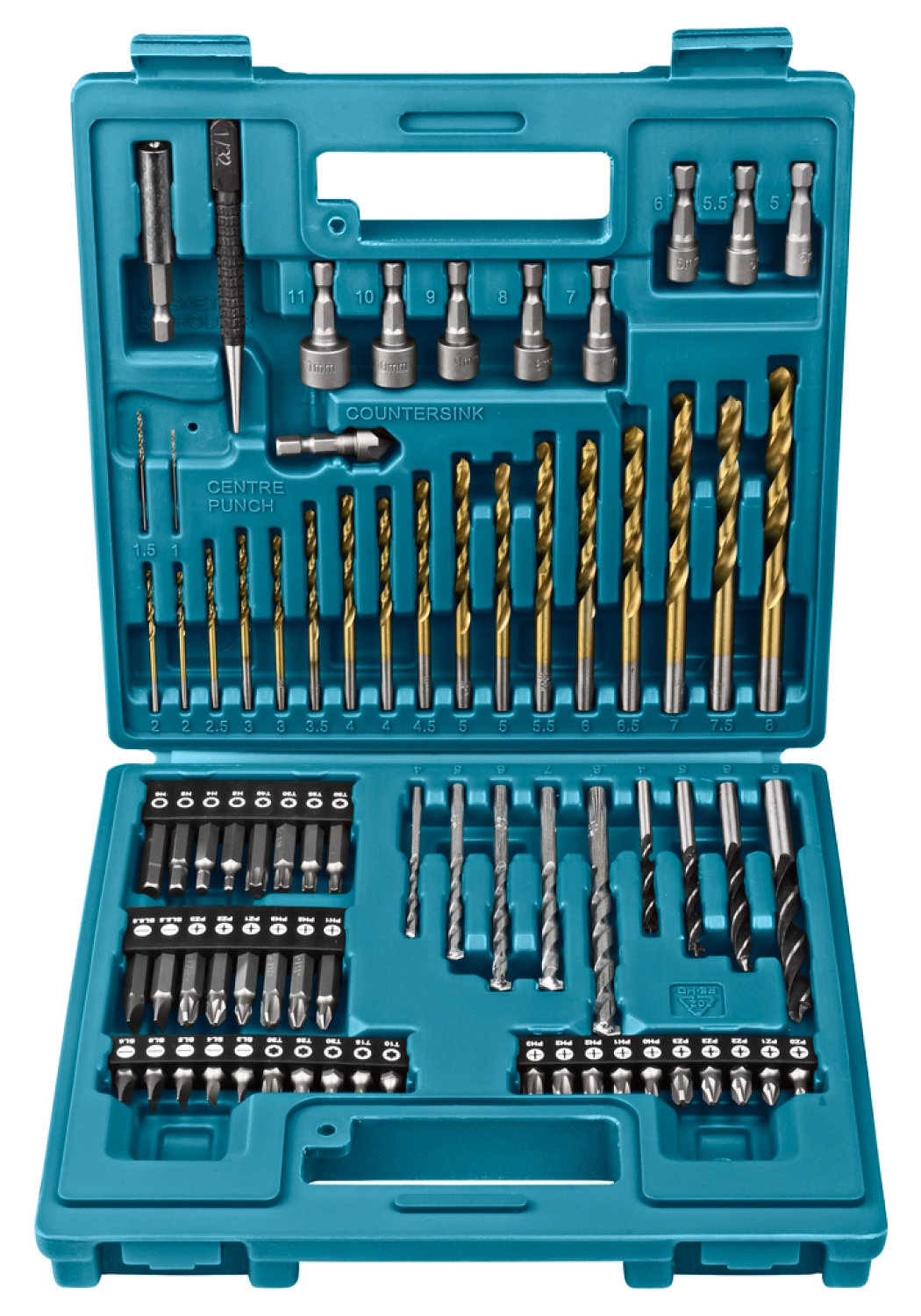 Makita B-49373 75-delige Boor-/schroefbitset-image
