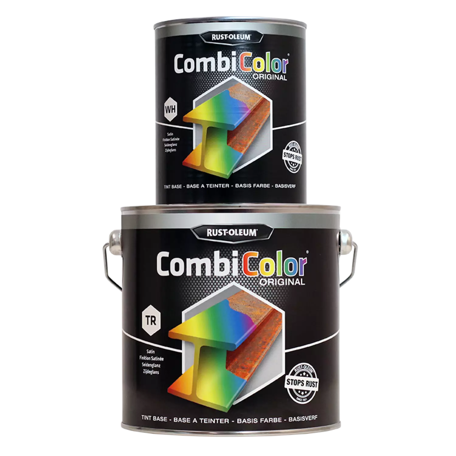 Rust-Oleum Combicolor Satin Wh - op kleur gemengd - 2,5L-image