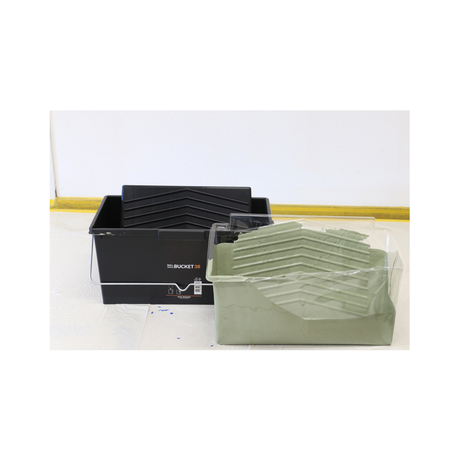 Go!Paint Roll And Go Verfemmer - 38cm Roller + 3 Inzetemmers-image