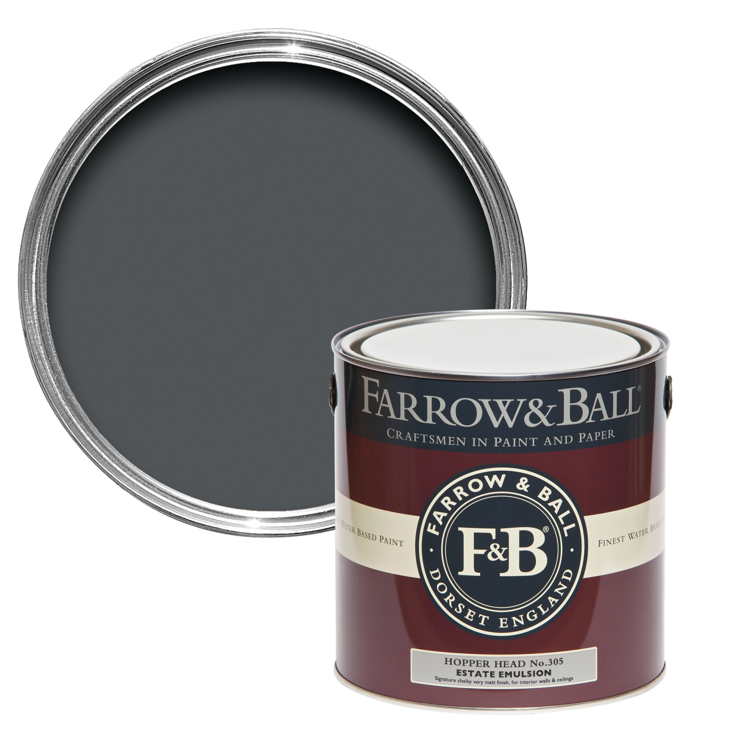 Farrow & Ball Full Gloss Hopper Head No. 305 - 2.5L-image