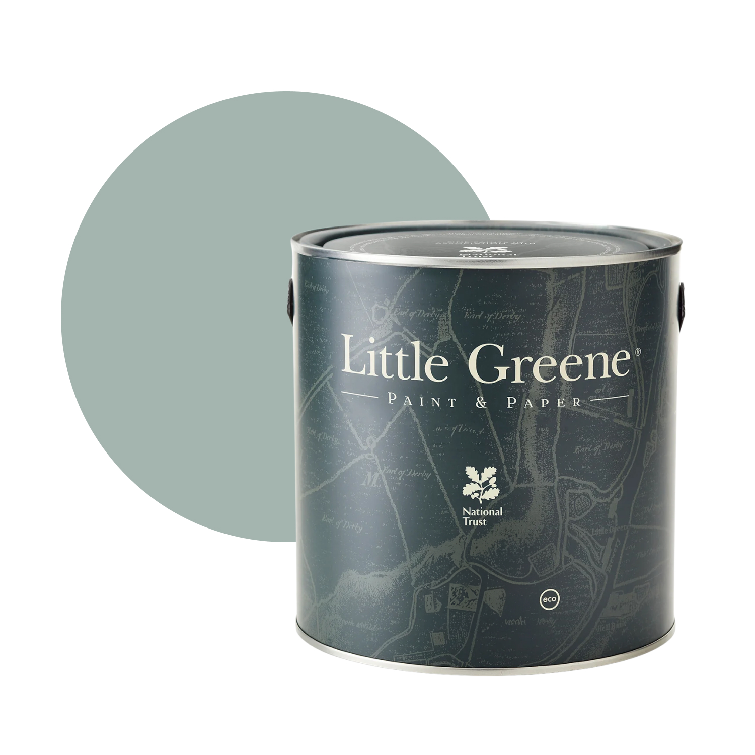 Little Greene Intelligent Gloss - Celestial Blue No. 101 - 2,5L
