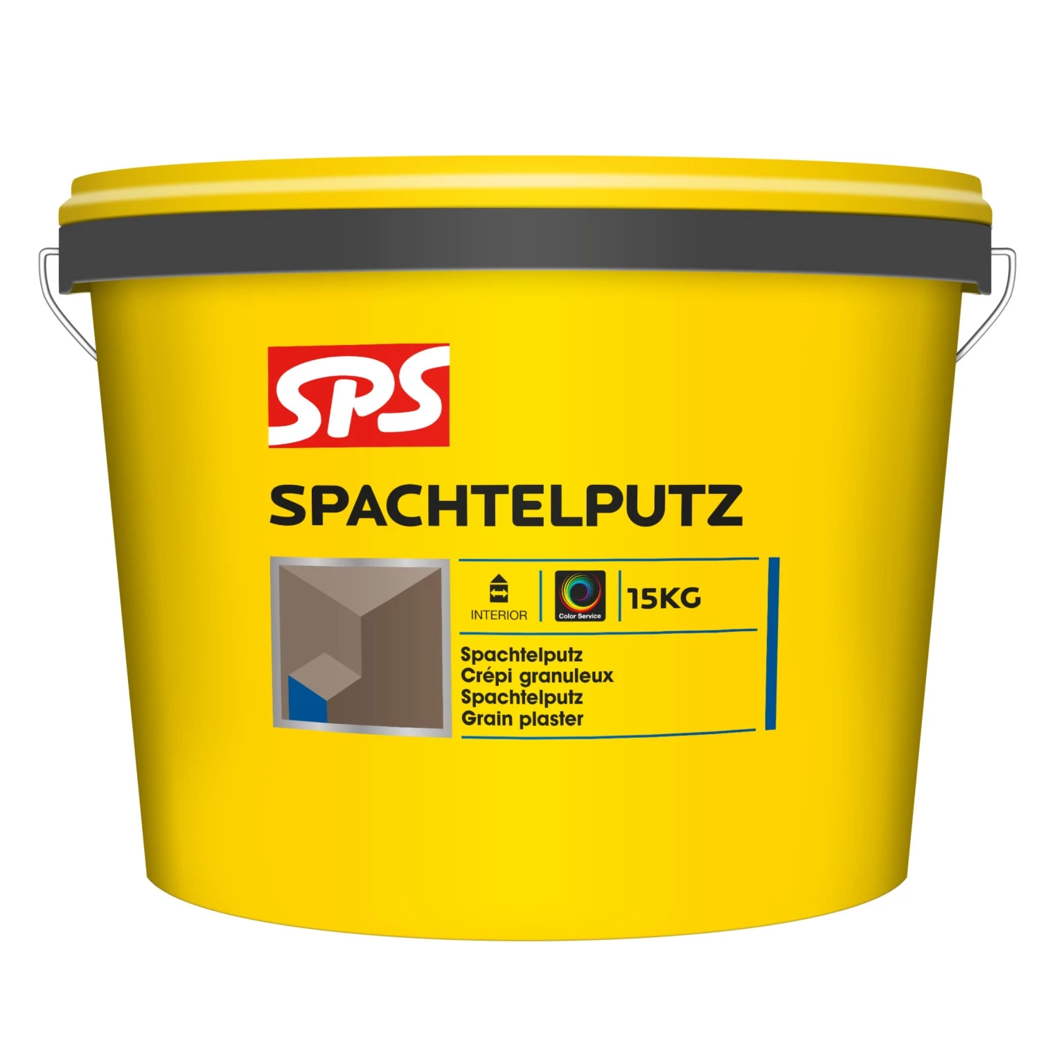 SPS Spachtelputz Sierpleister - 100% Wit - 1mm (extra fijn) - 15kg-image