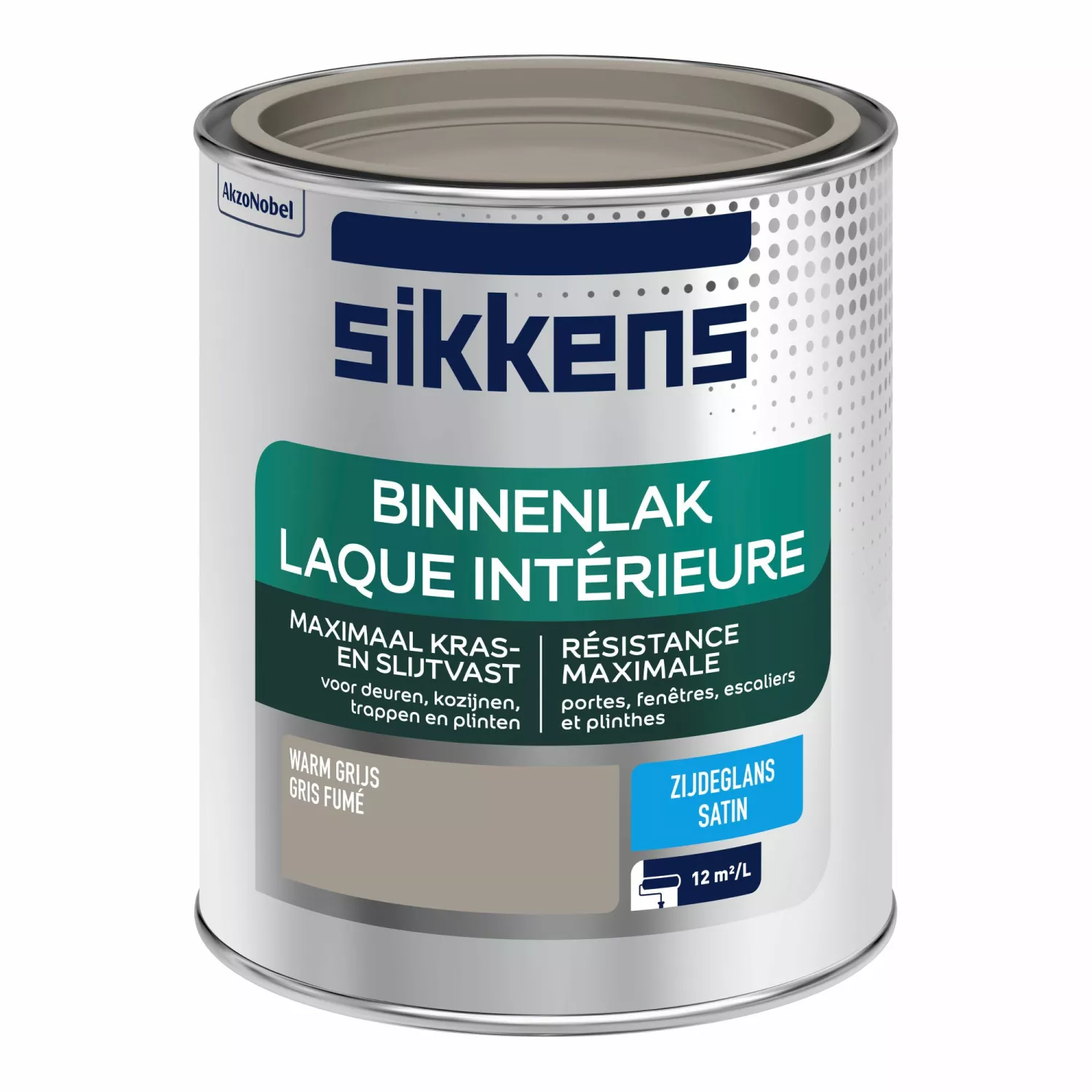 Sikkens Binnenlak Zijdeglans - Warm grijs - 750ml-image