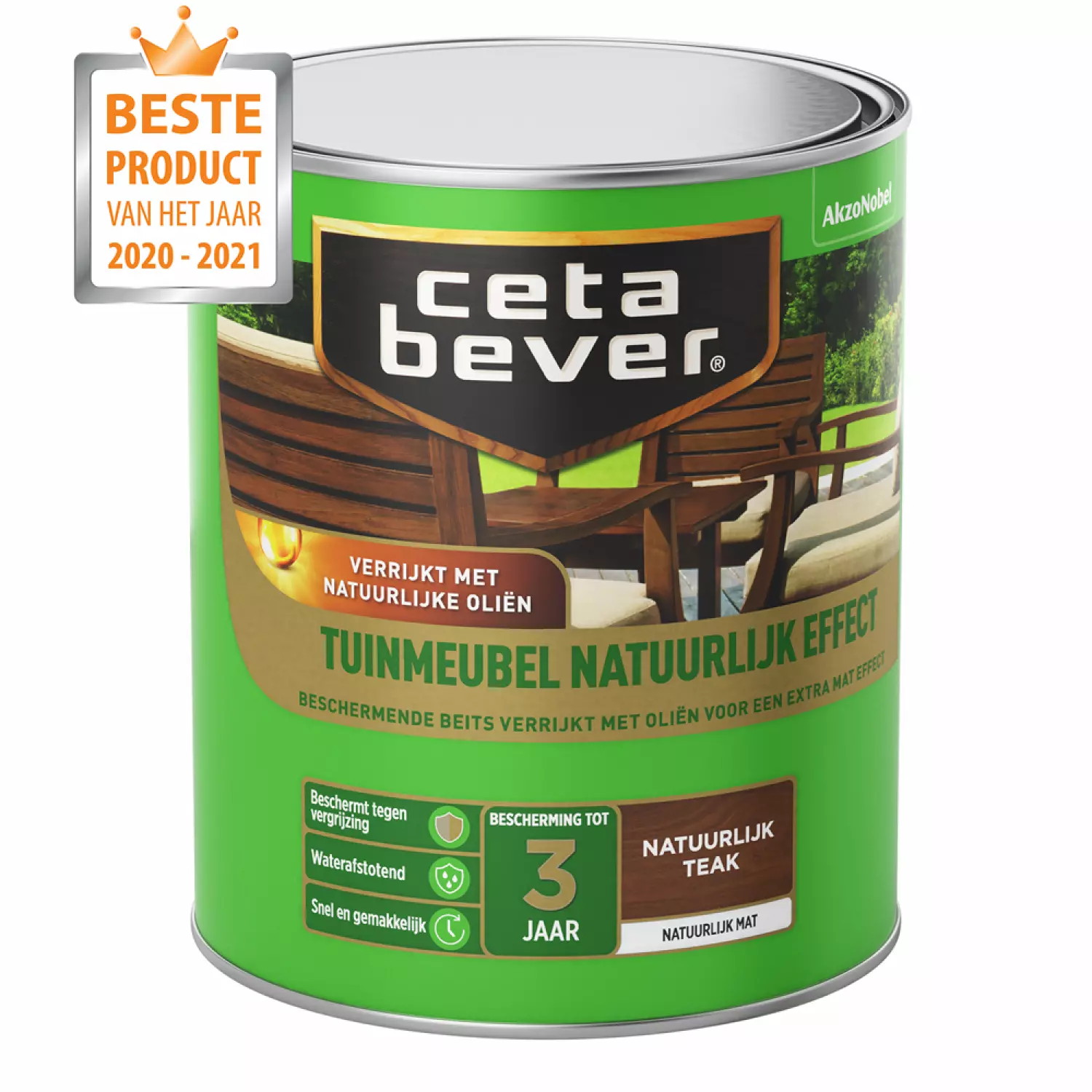 Cetabever Tuinmeubelbeits Natuurlijk-image