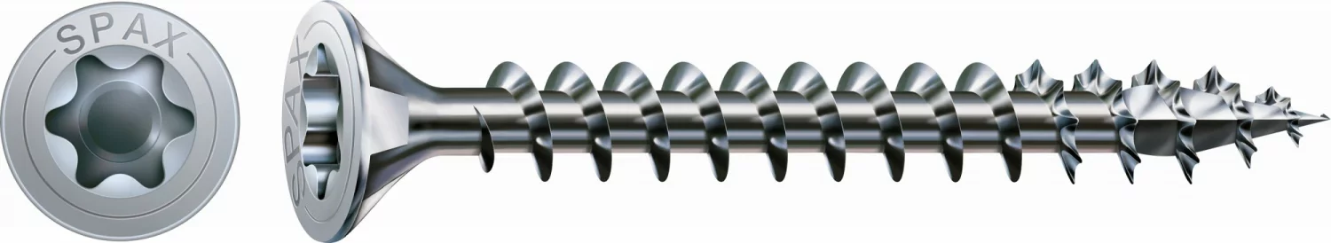 SPAX Universele schroeven platkop - voldraad - T20 - 5.0x20 mm (1000st)-image