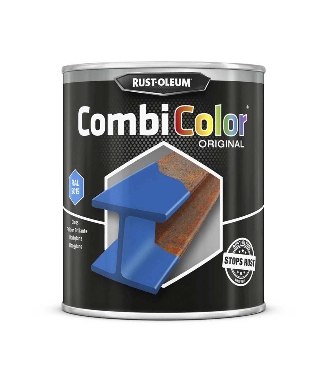 Rust-Oleum Combicolor Hoogglans - RAL 5015 hemelsblauw - 2,5L-image