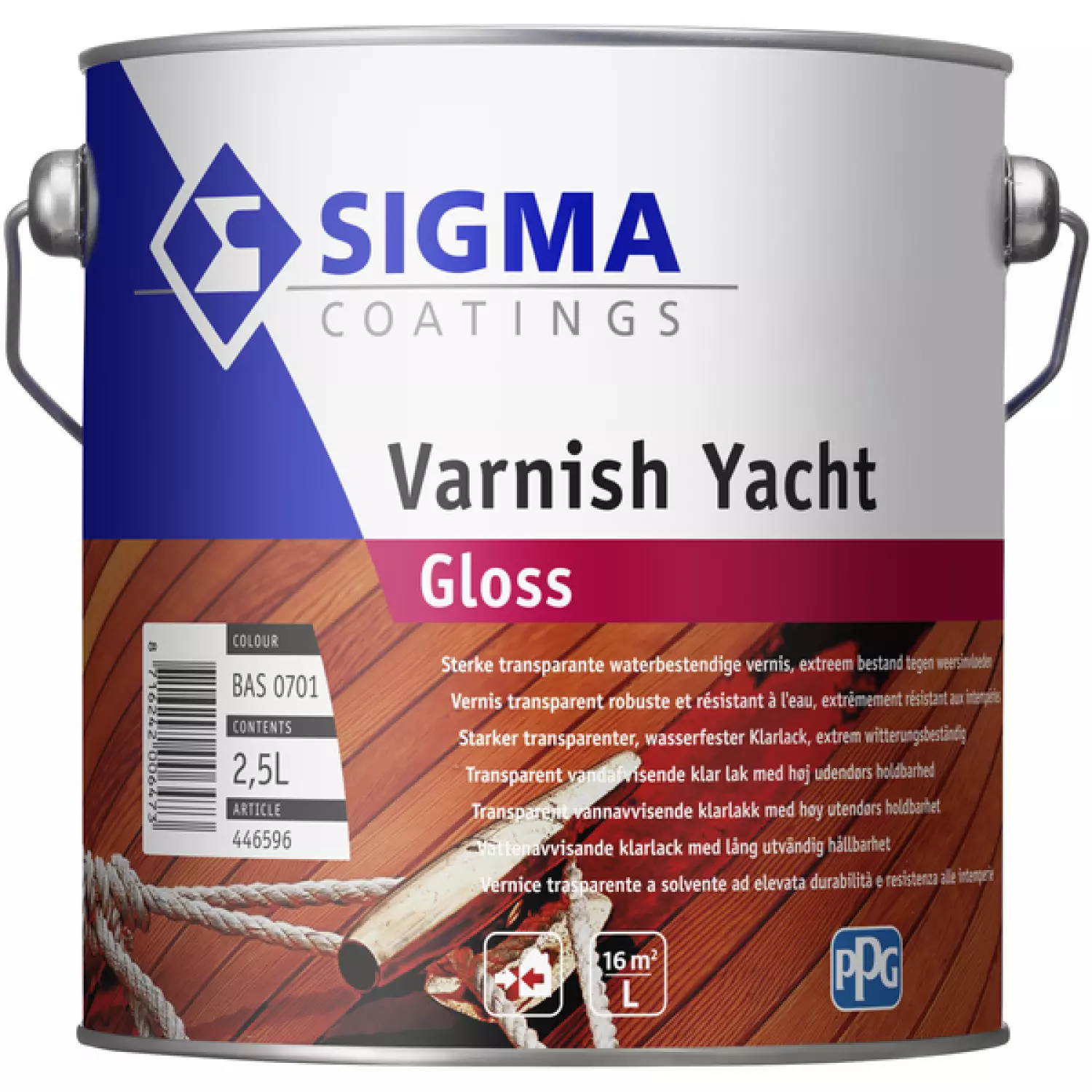 Sigma Varnish Yacht Gloss - blank 0701 - 1L-image