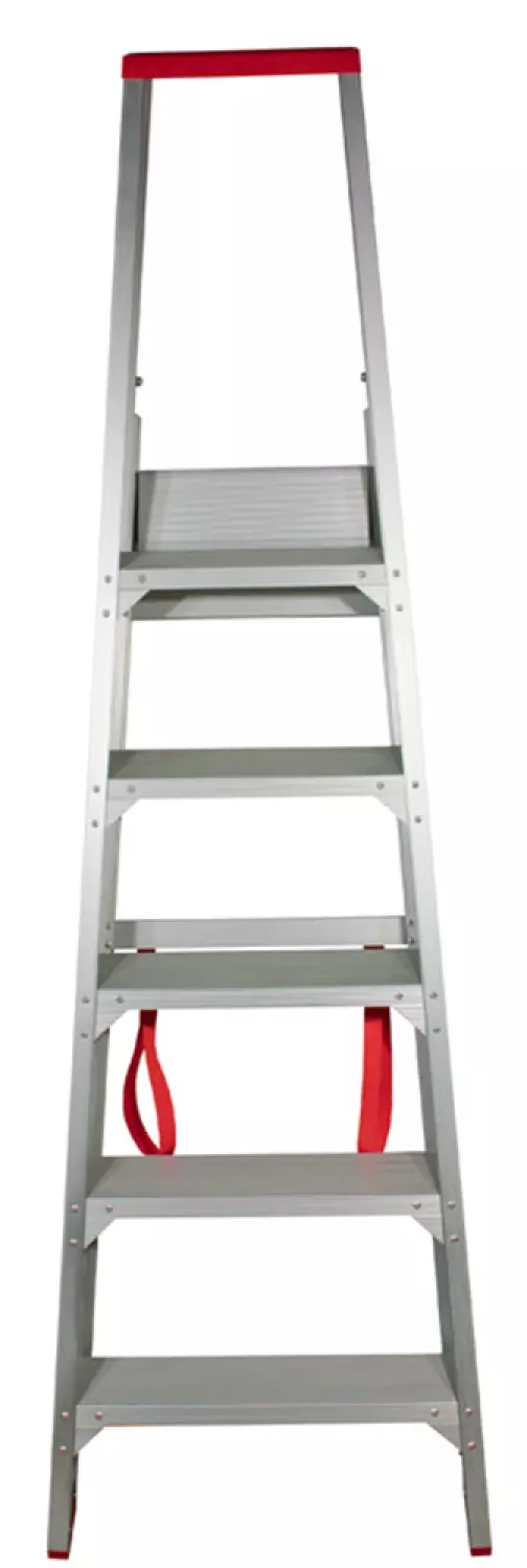 Little Jumbo 4741000105 SuperPRO Trap - Enkel - Aluminium - 5 treden - max. werkhoogte 1.20 m.-image