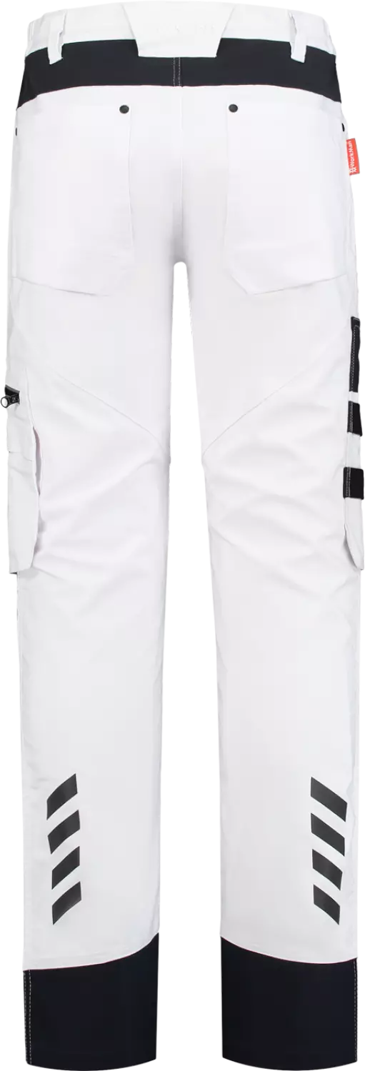 Workman 9004 STRETCH Worker P2S Werkbroek - Wit / Navy - Maat 52 (36/34)-image
